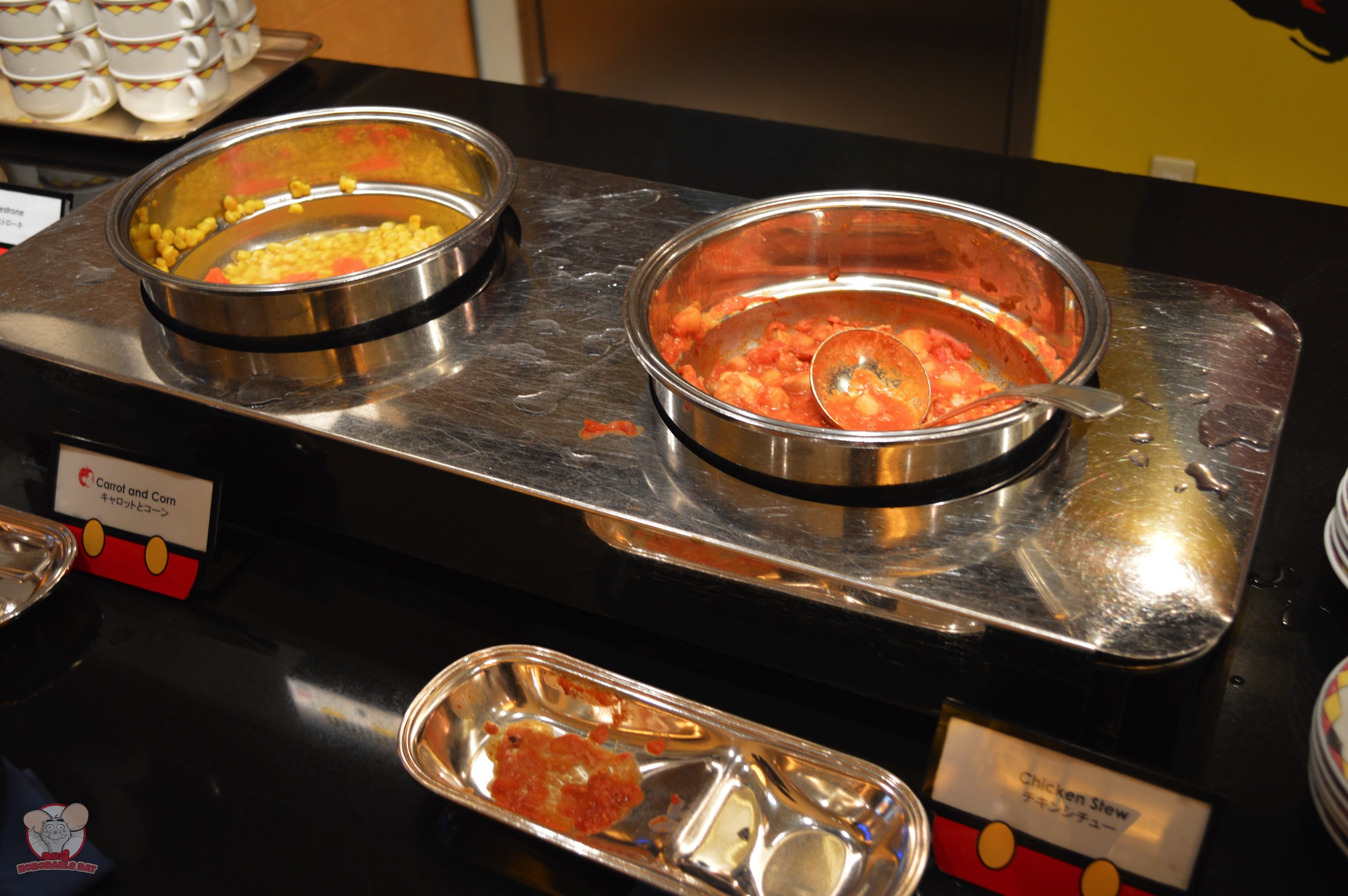 Carrot and Corn (Left) Chicken Stew (Right)