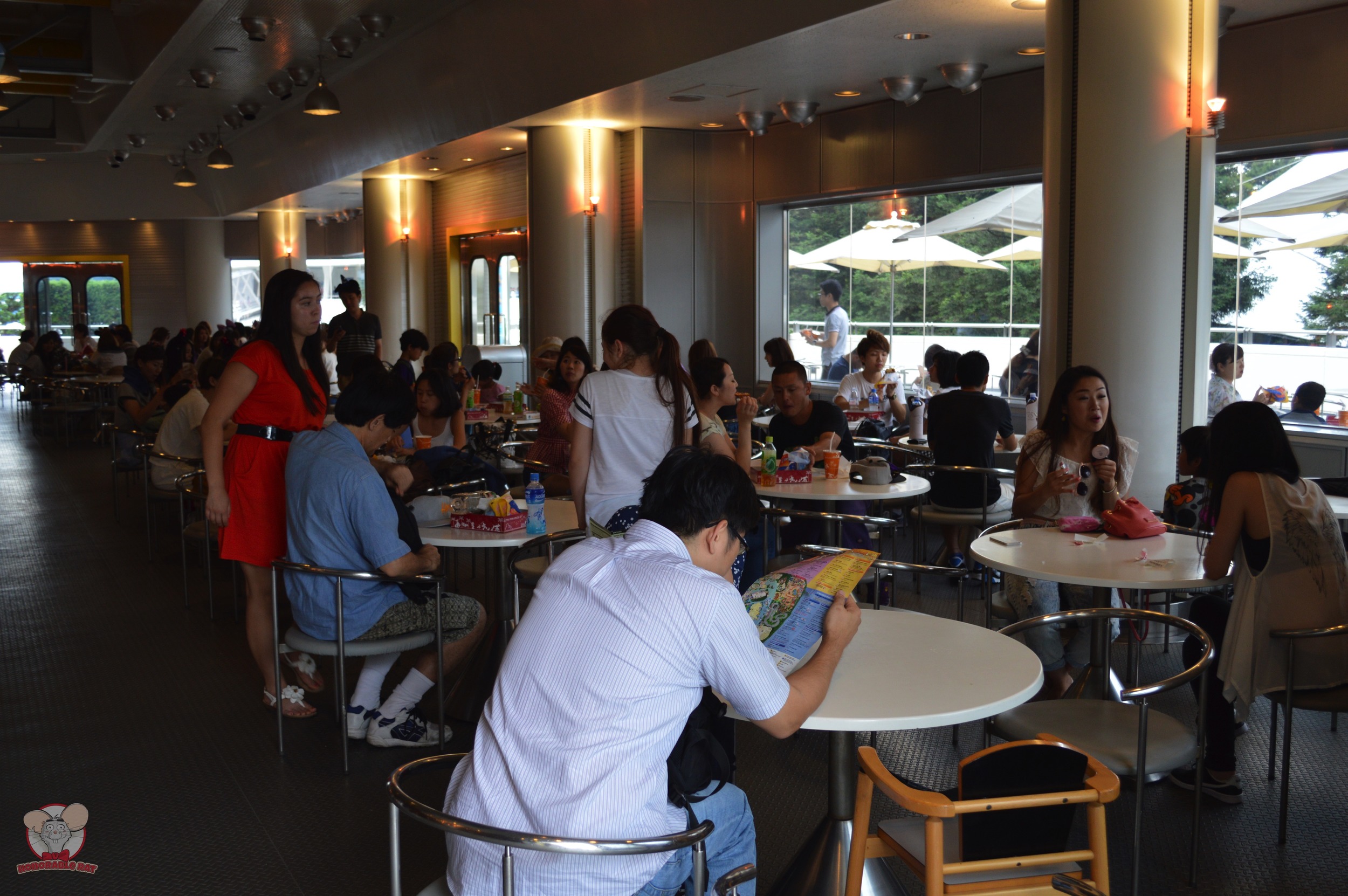 Seating on the 2nd floor