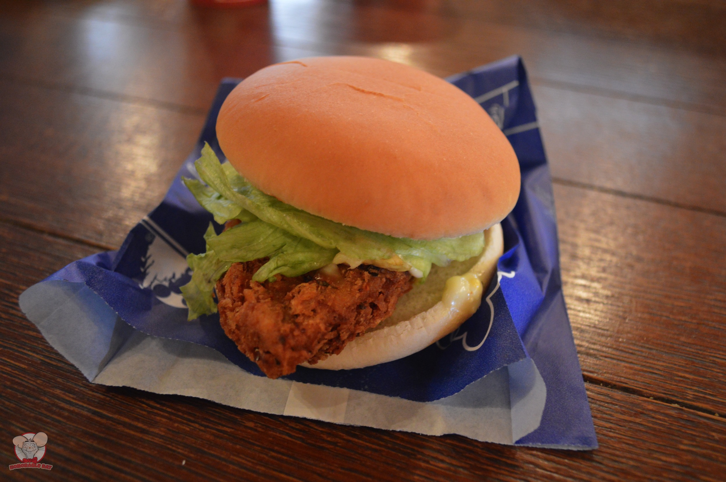 Fried Codfish Burger