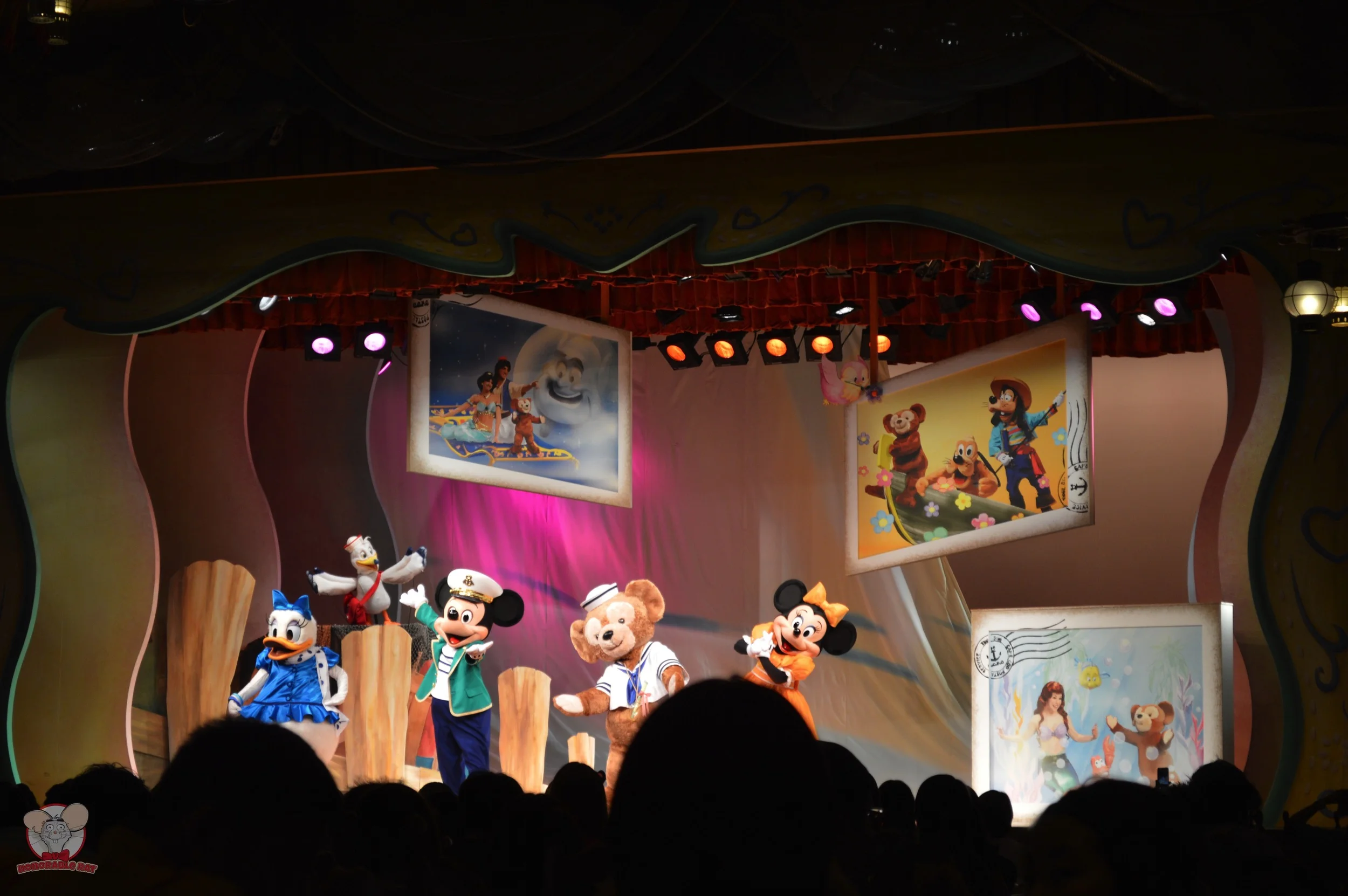 More Disney characters up on stage