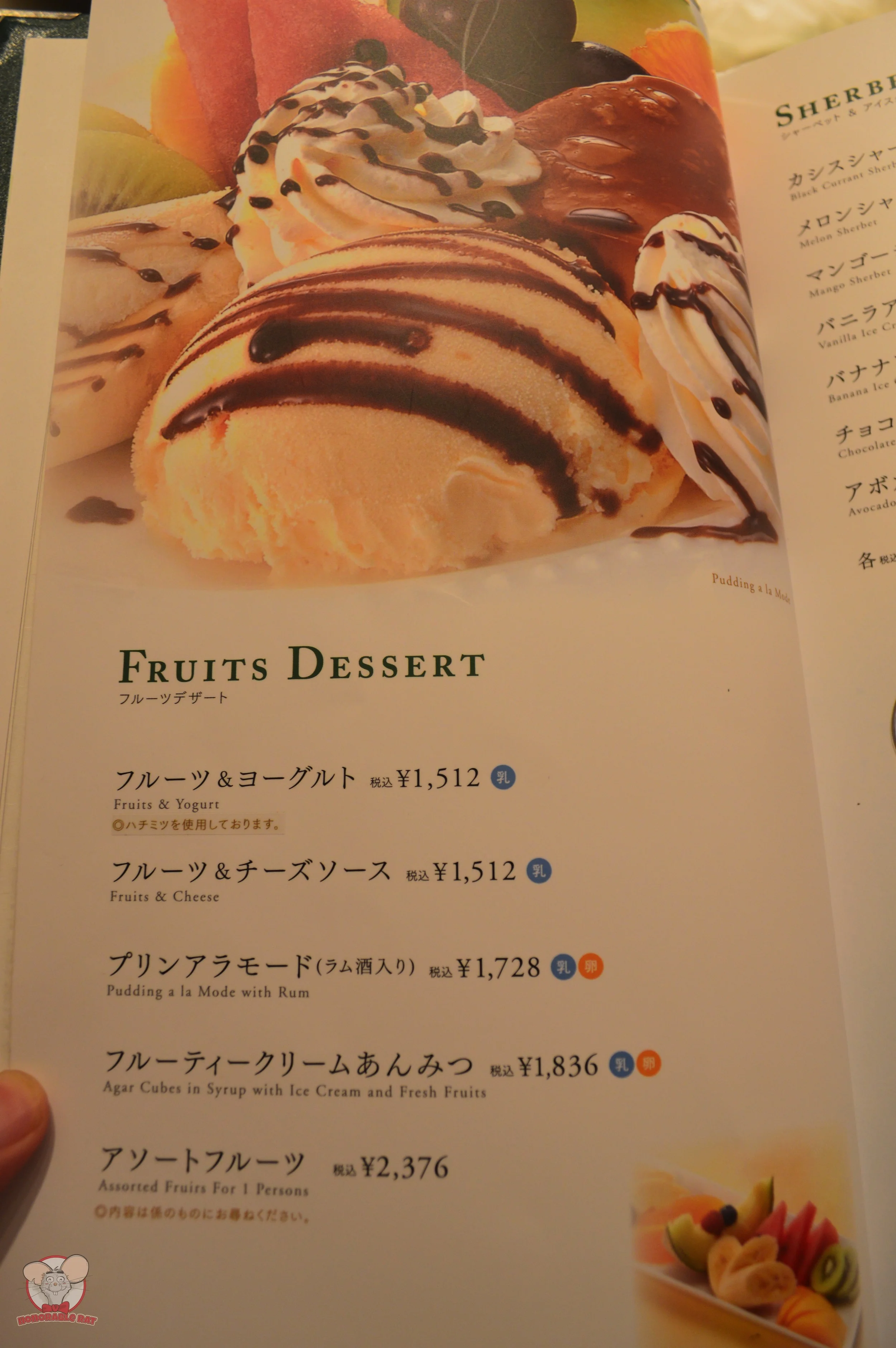 Fruits Dessert Page 1