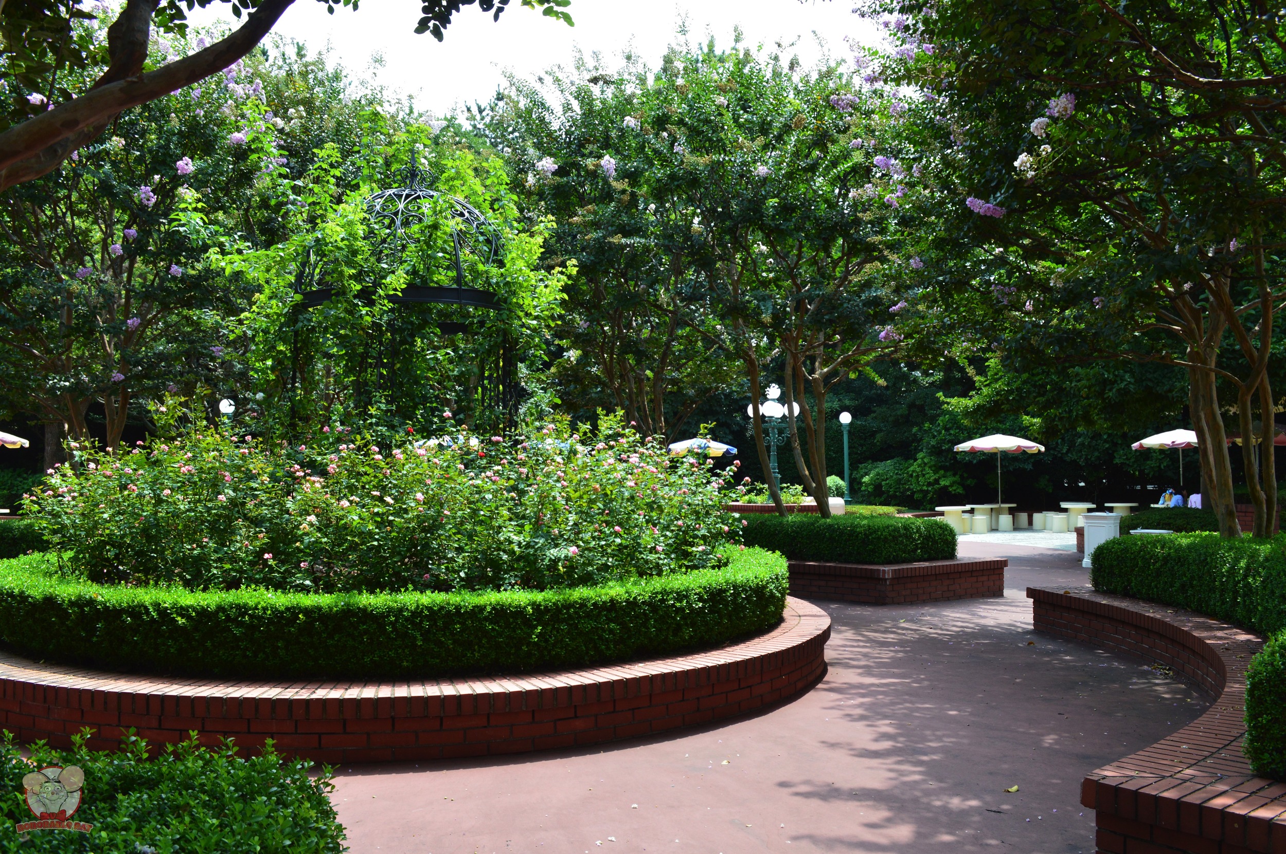 Flowers and trees to accompany you while you enjoy your picnic