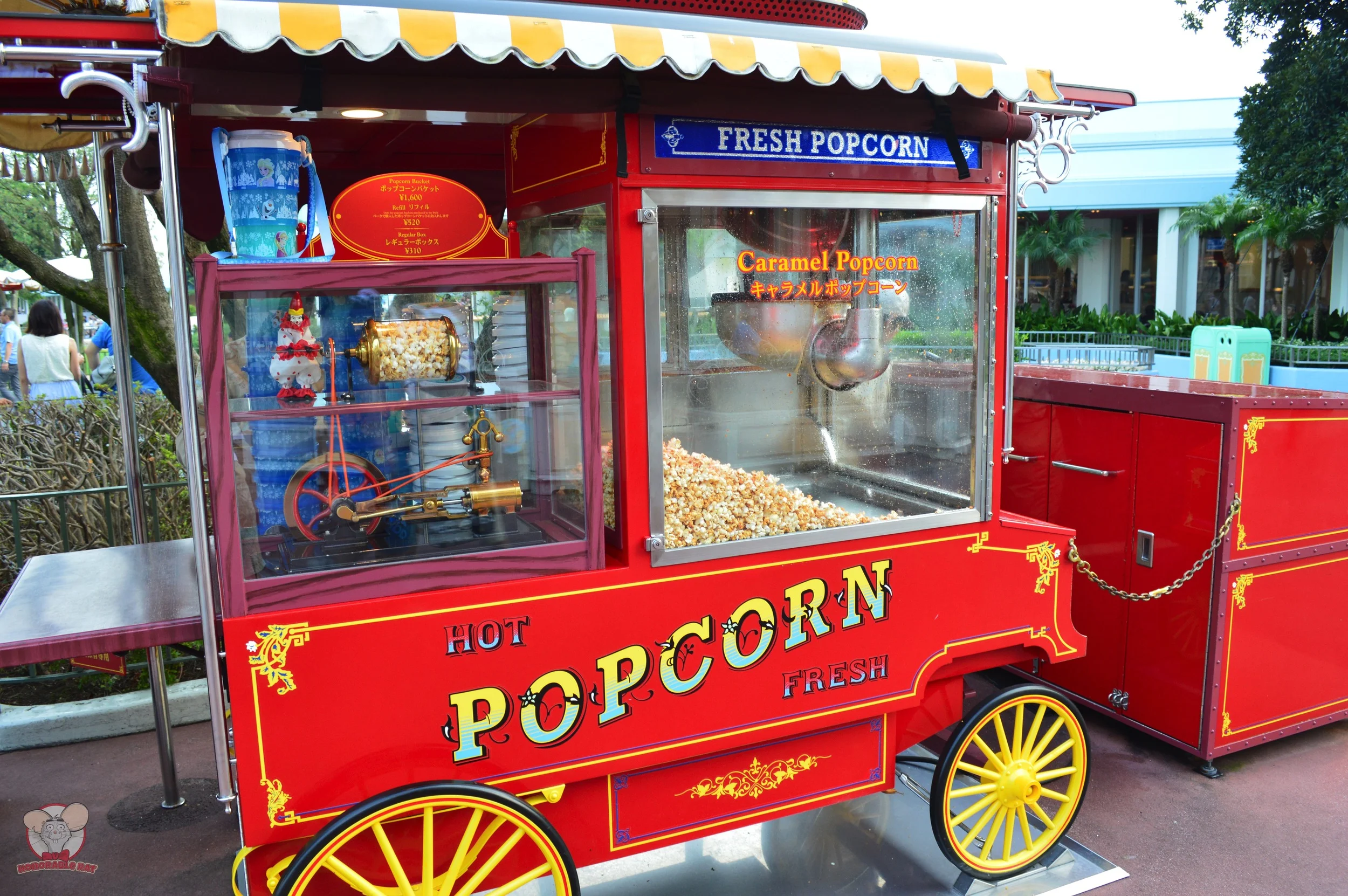 Caramel Popcorn Cart