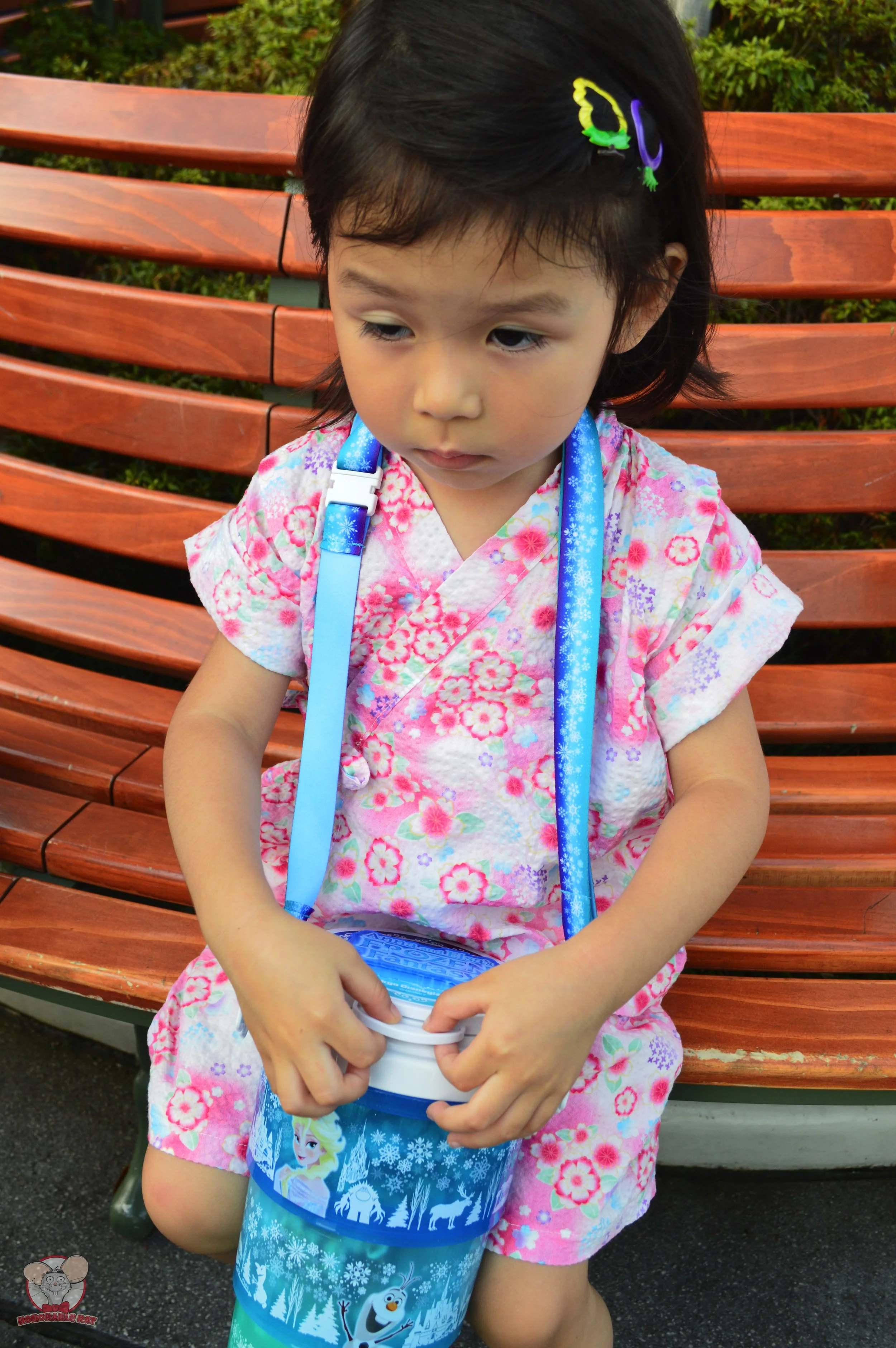 Little Mahina's super power at work