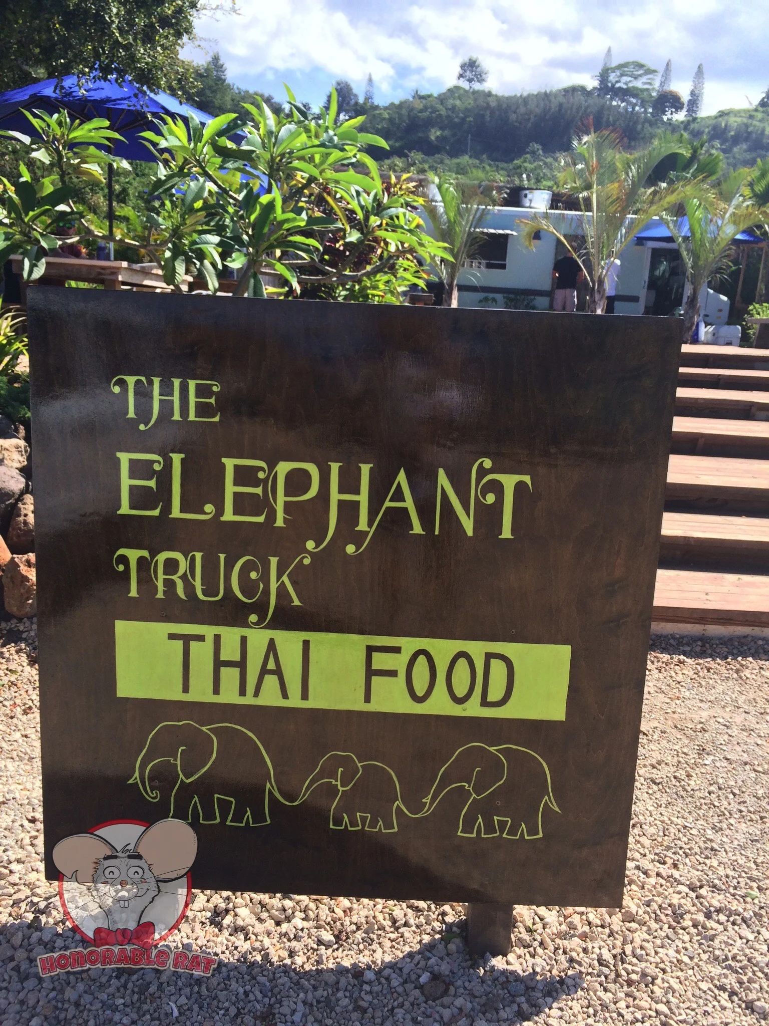 The Elephant Truck Signage