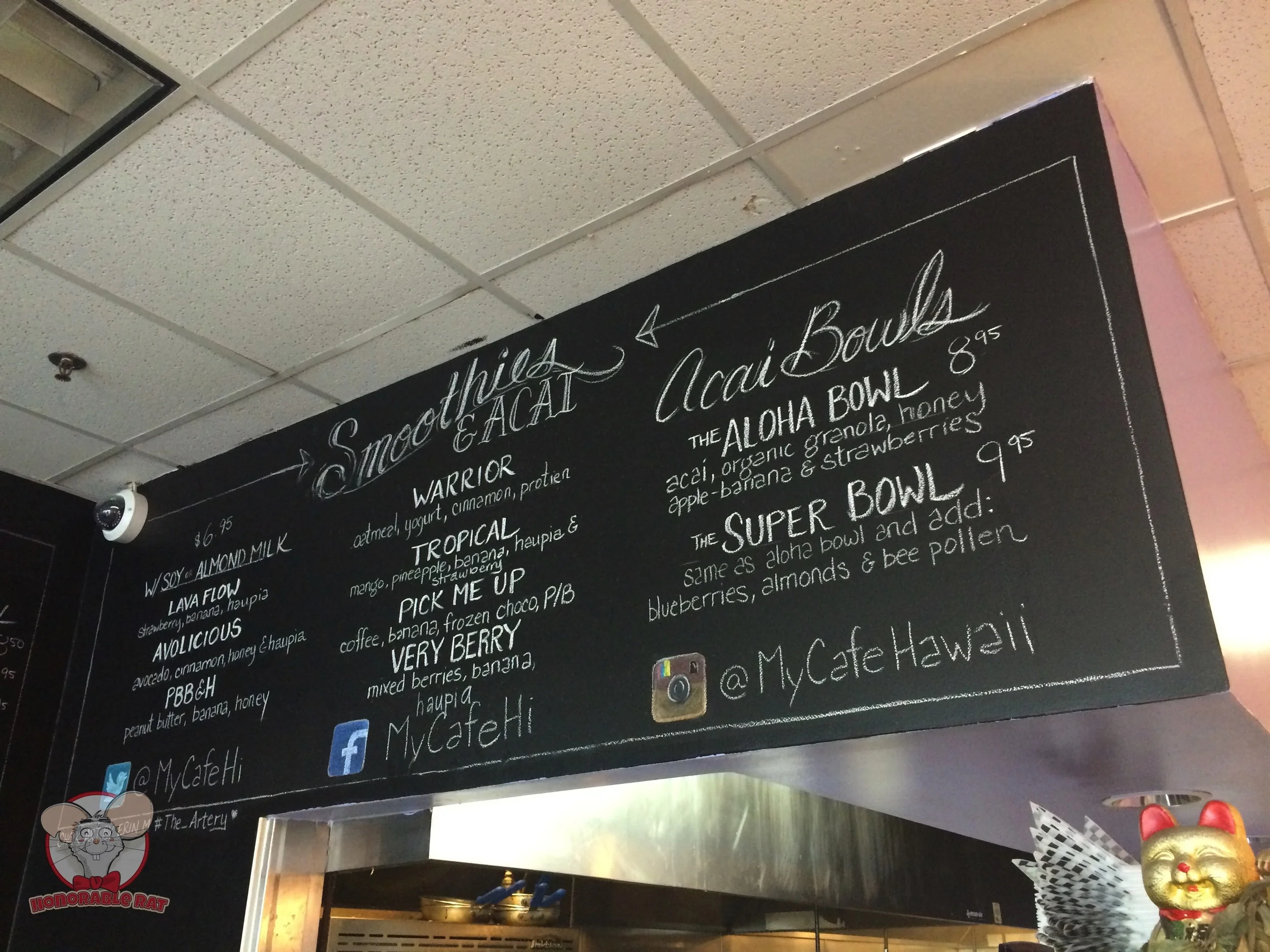 My Cafe Drinks Board