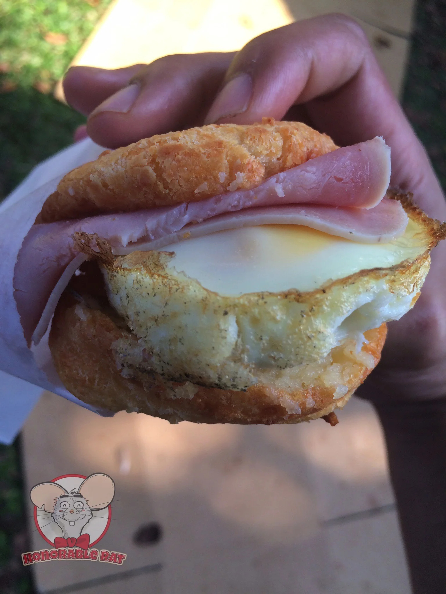 Ham & Egg Pao Sandwich