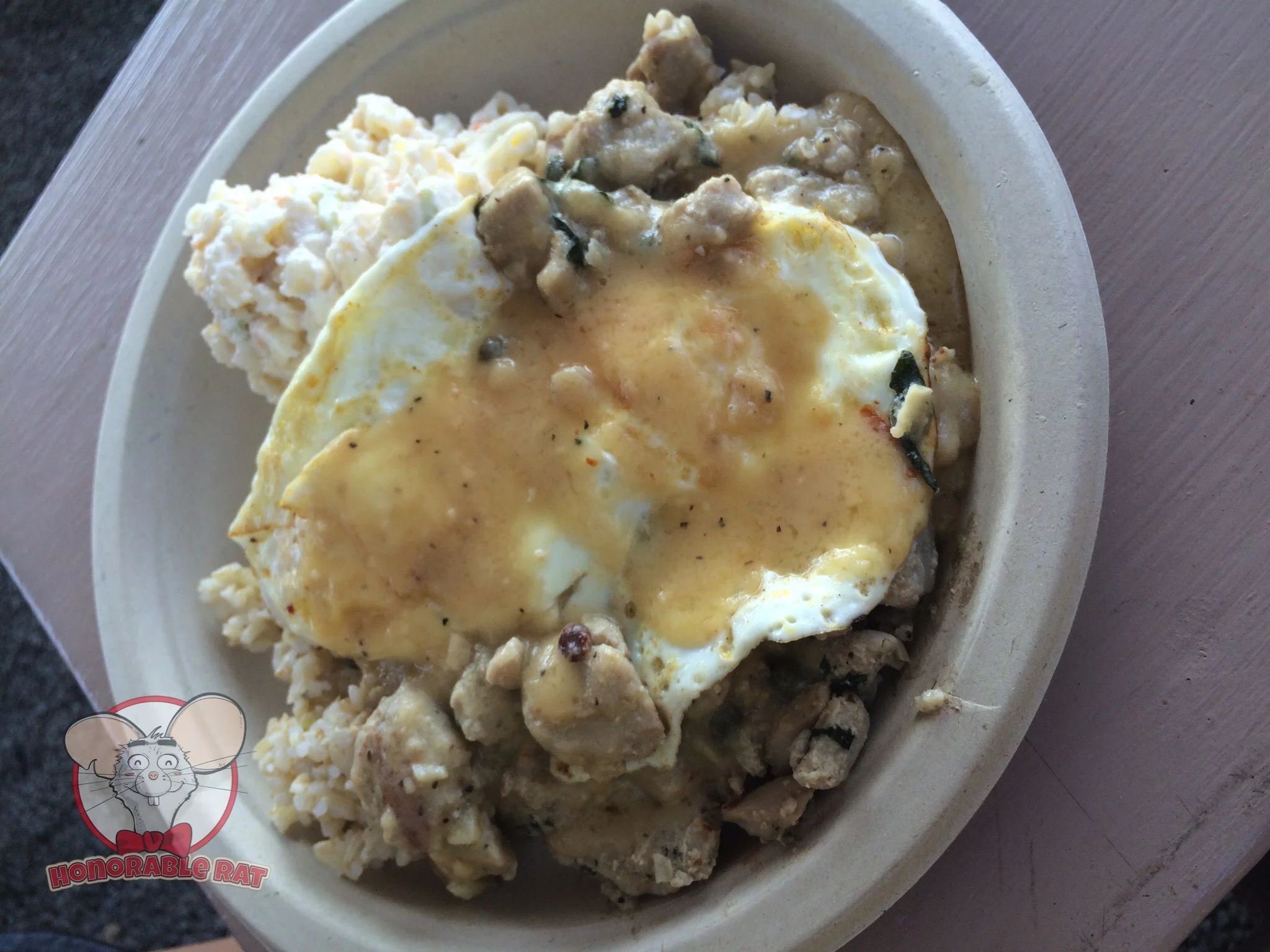 Ahi Loco Moco Plate Lunch