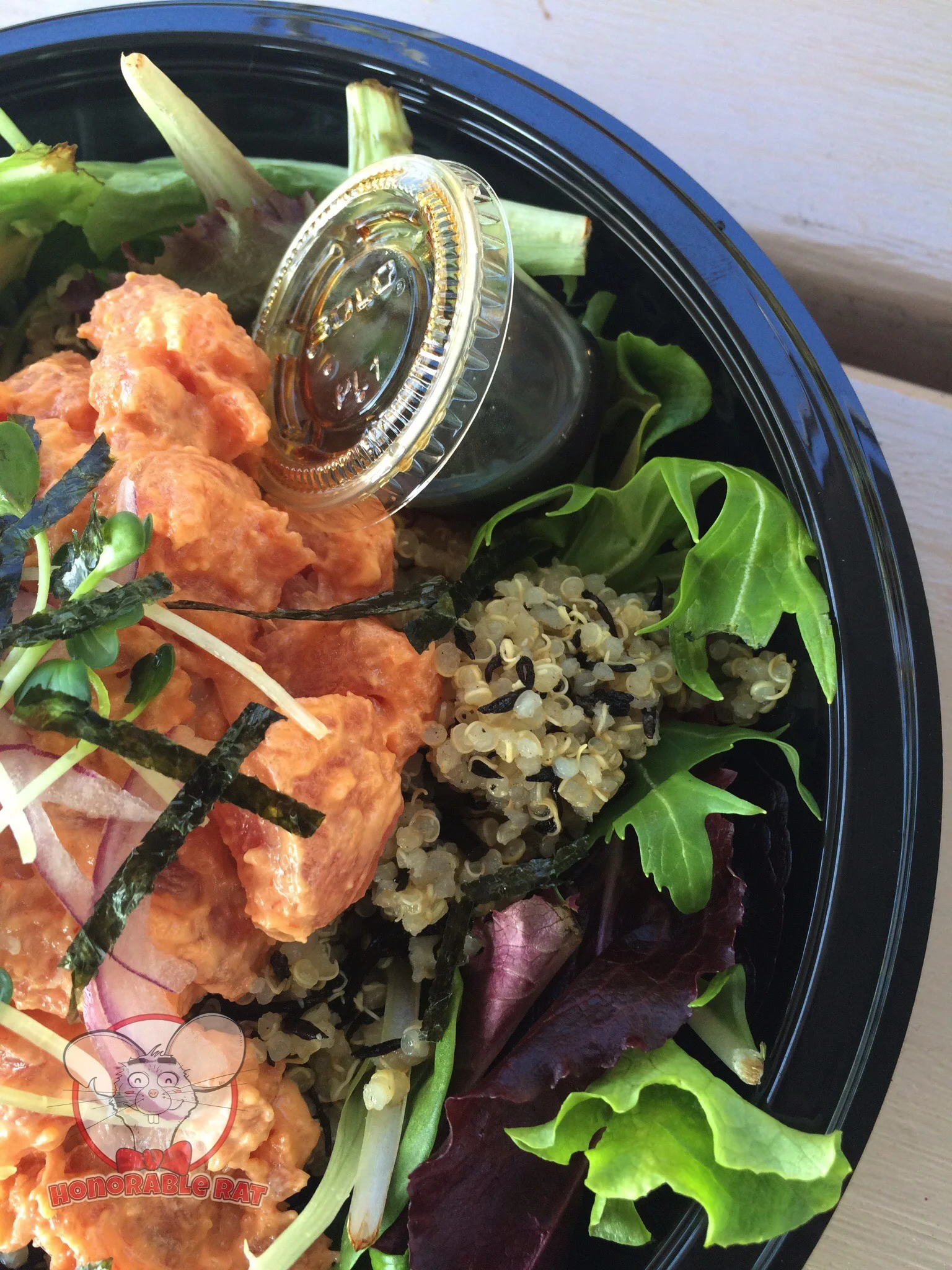 A closer look at the Spicy Tuna Quinoa