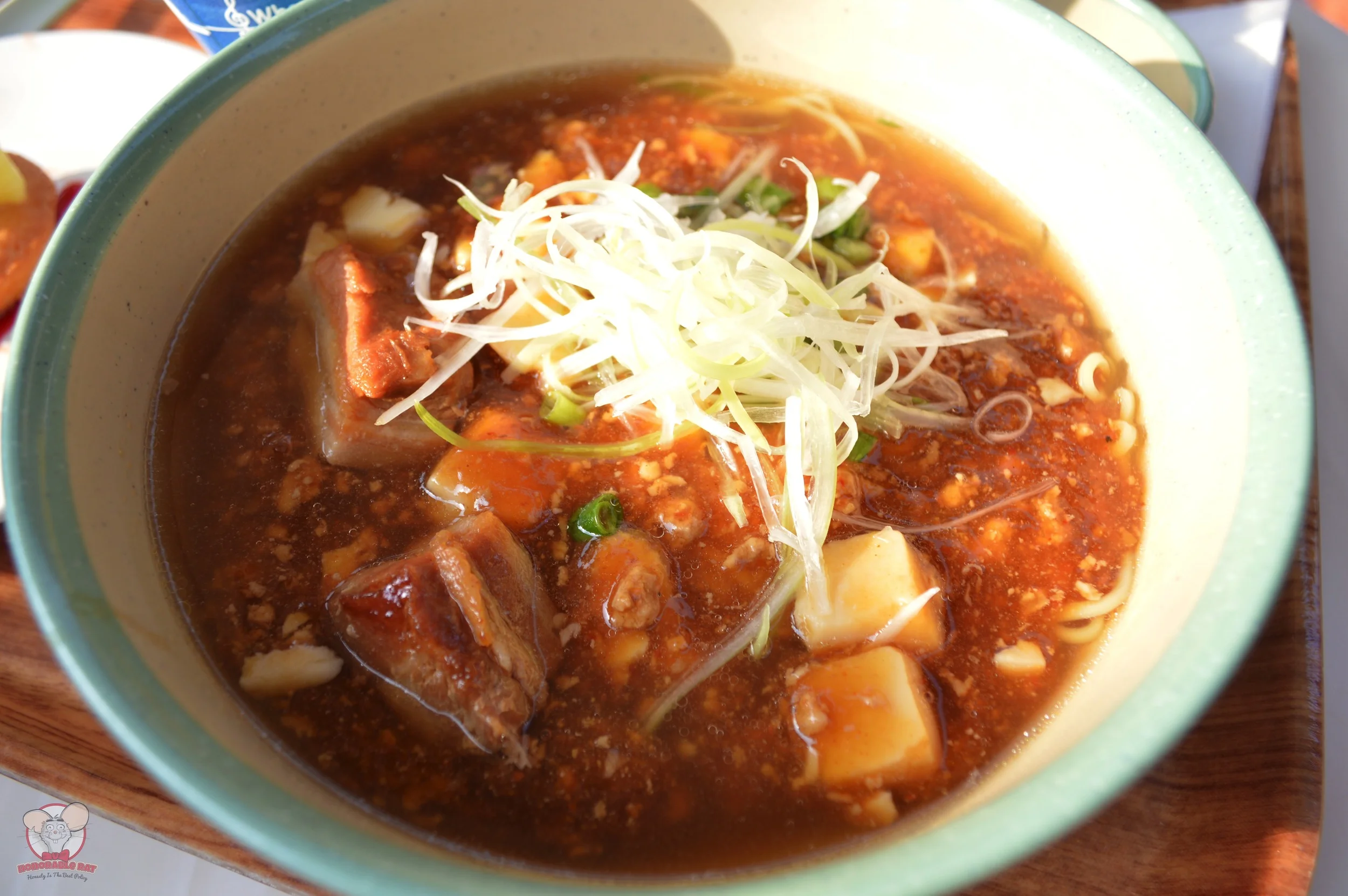 Noodles with Pork & Tofu in Thickened Sauce with Coddled Egg