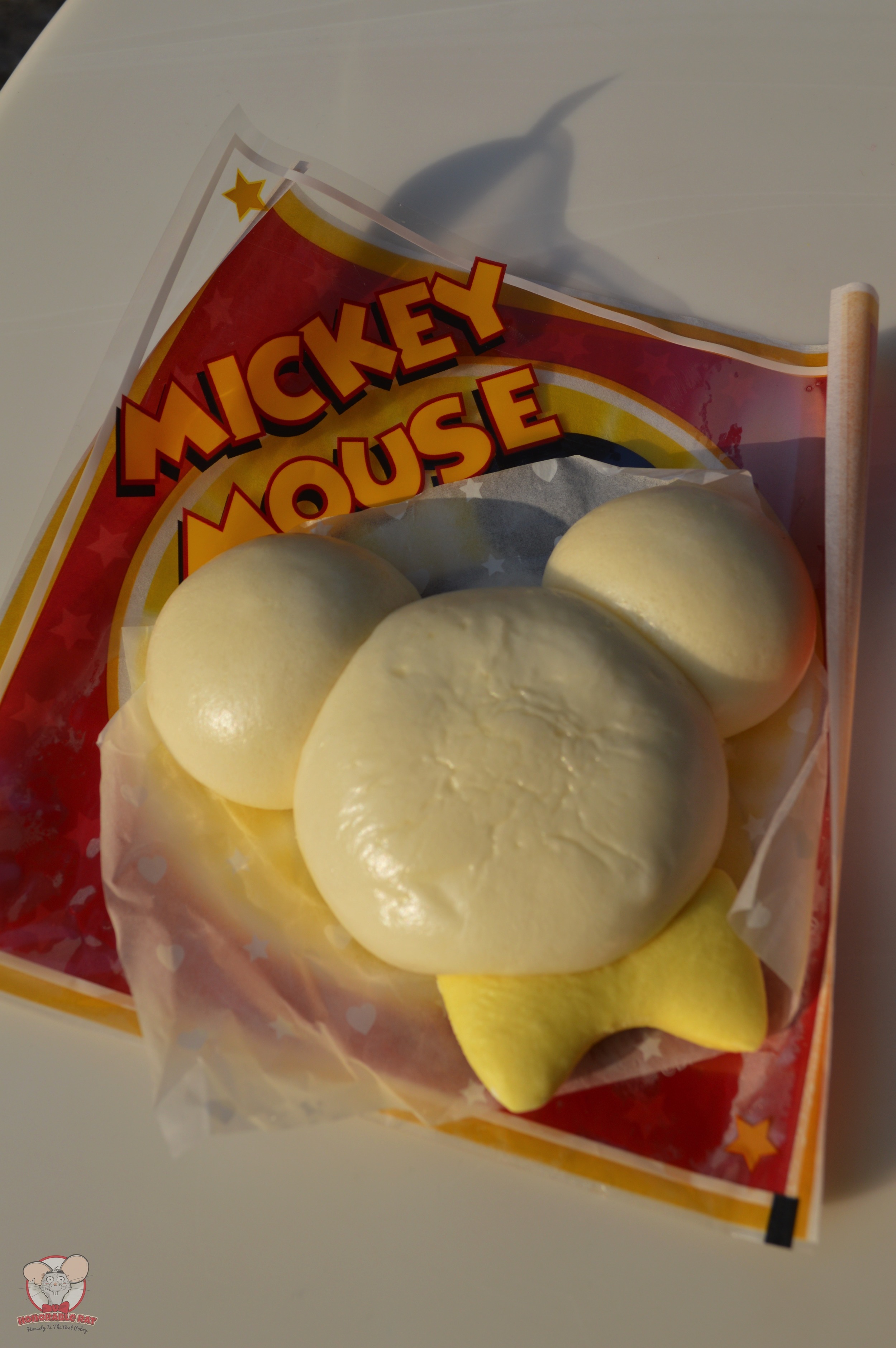 Mickey Mouse Steamed Bun (Pork & Teriyaki Chicken)
