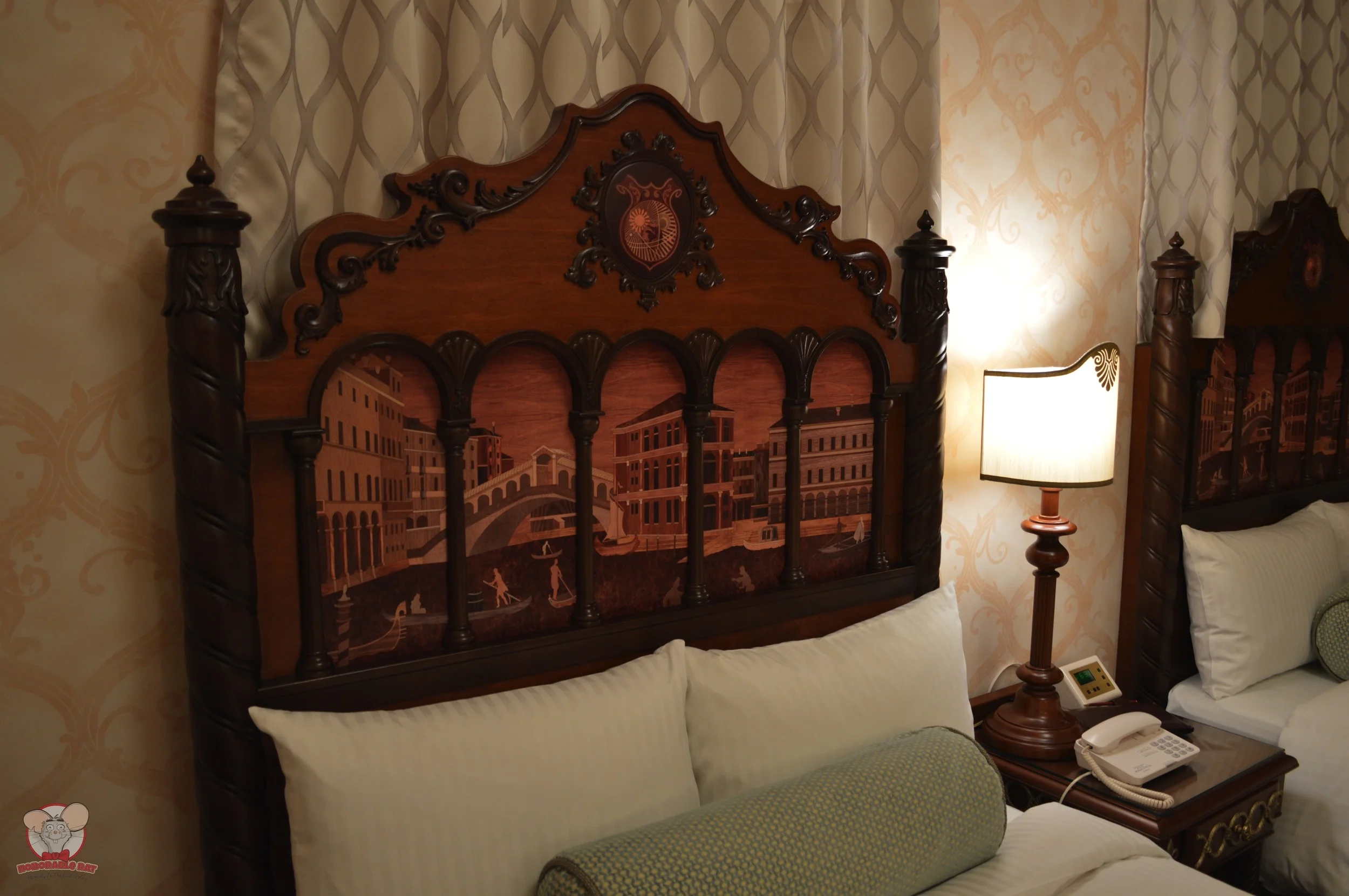 Art on the headboard