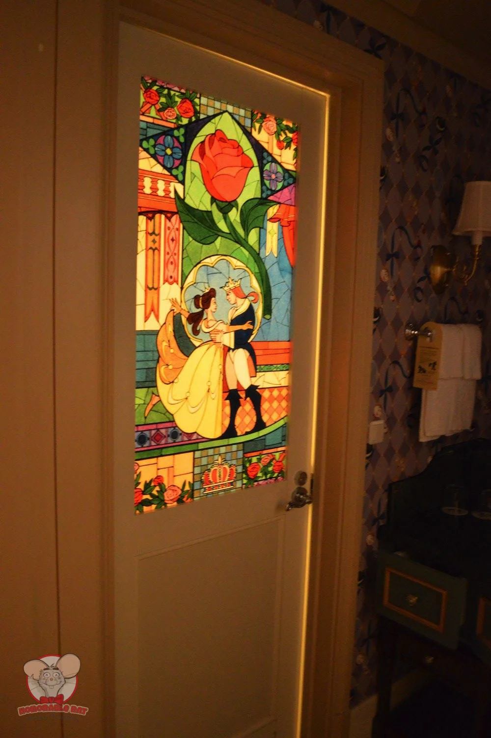 Door to the toilet