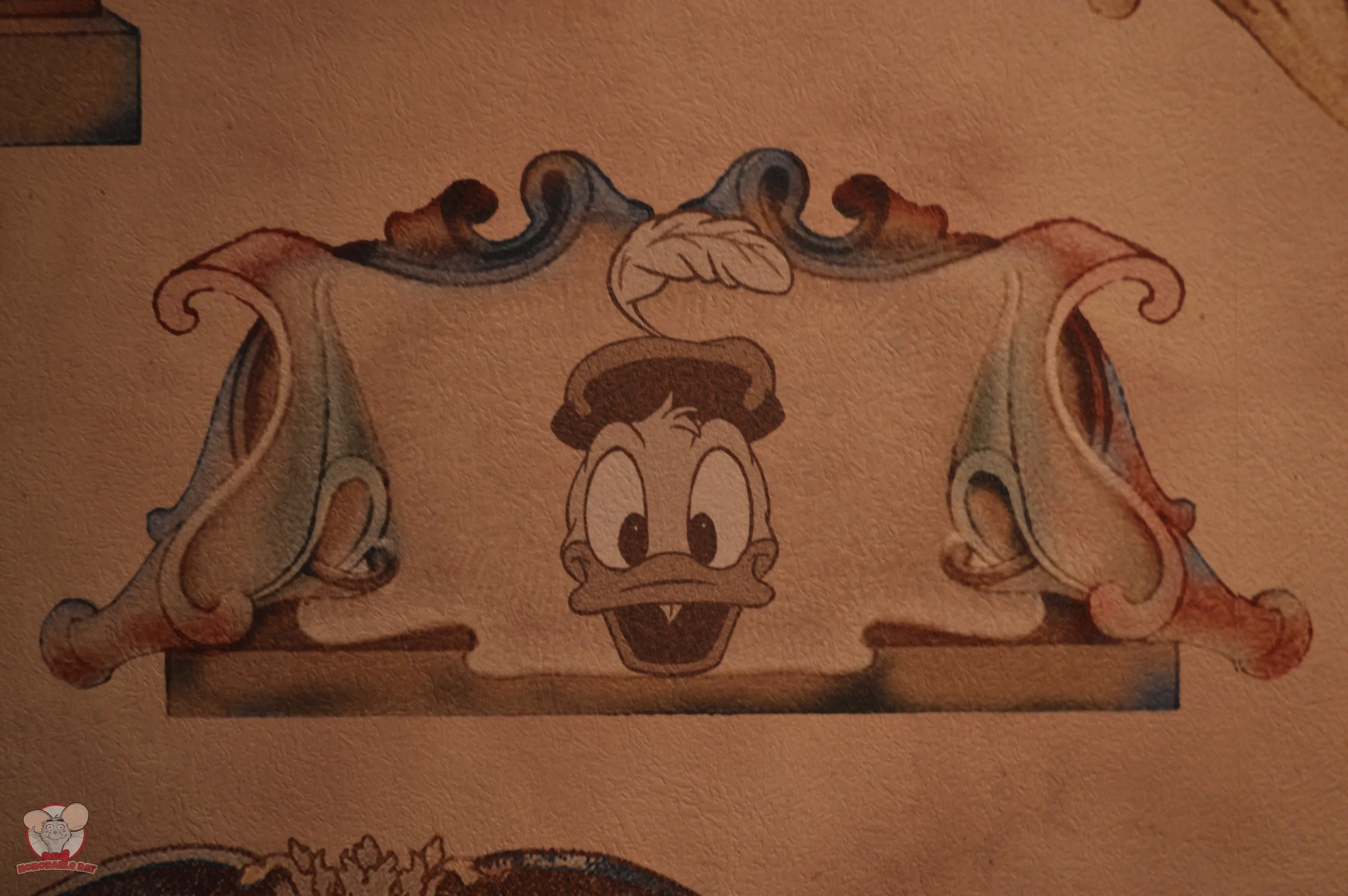 Donald Mural (Pantry Area)