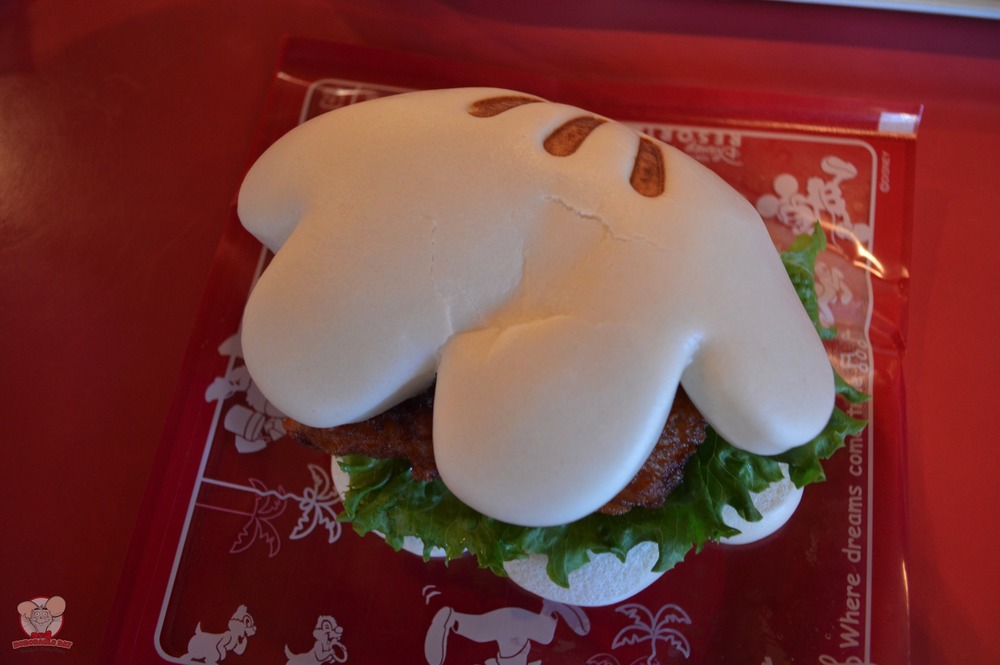 Fried Chicken Mickey Handwich