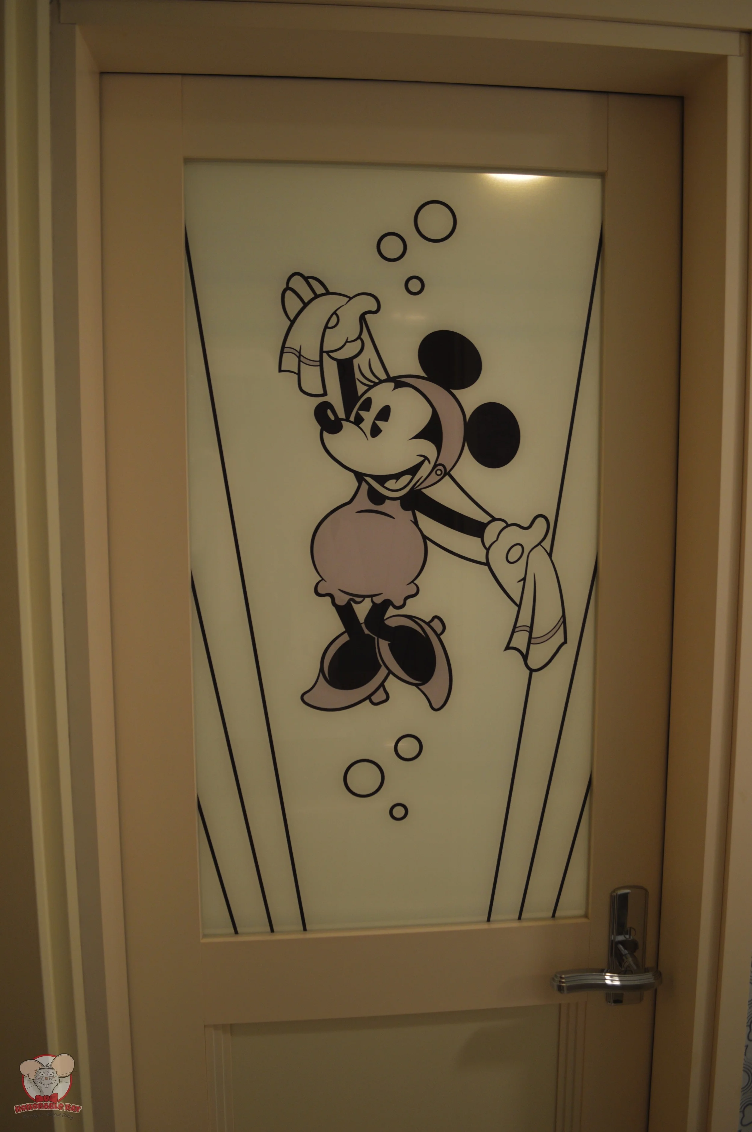 Bathroom door