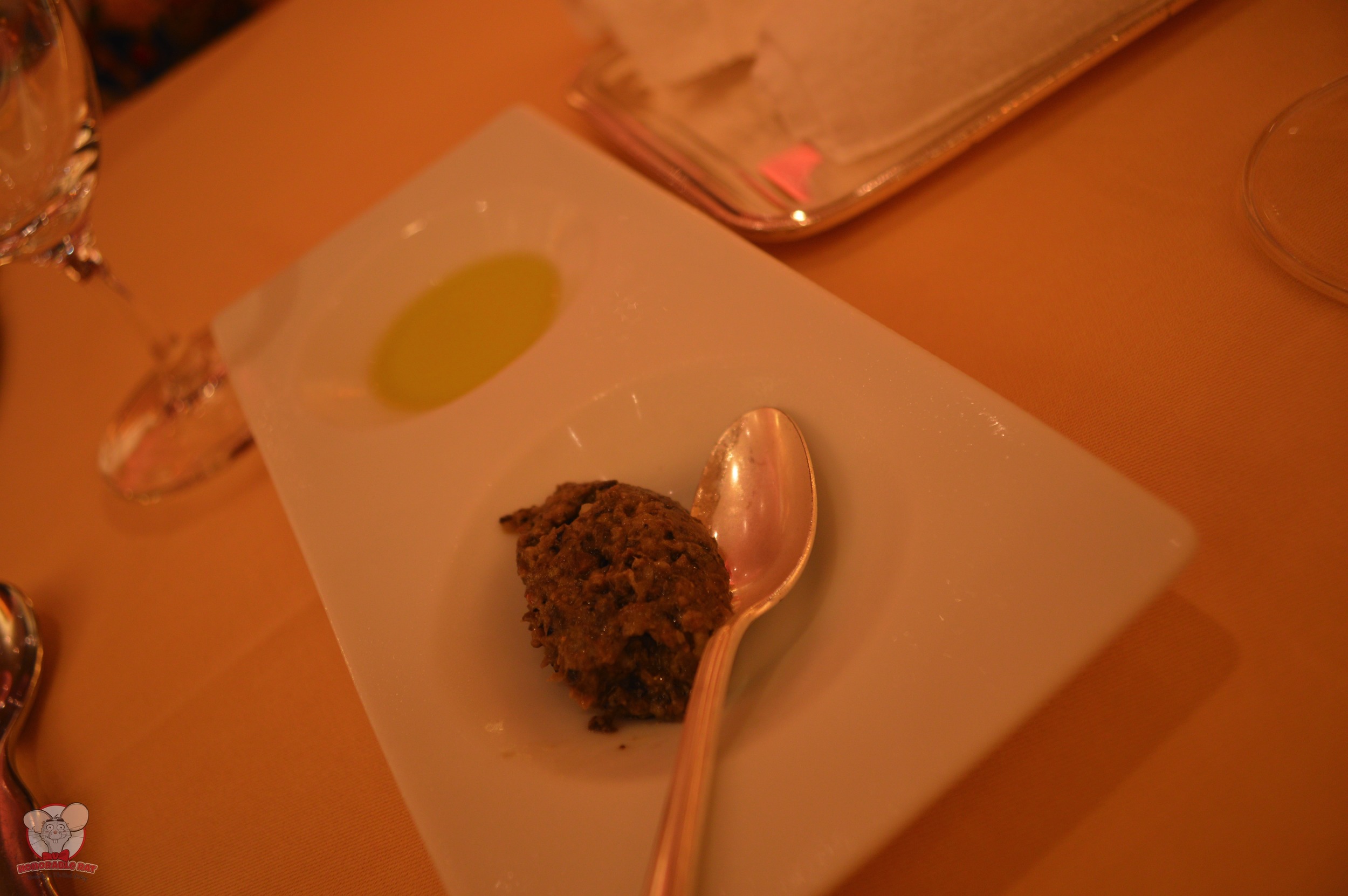 Olive oil and mustard to accompany your bread