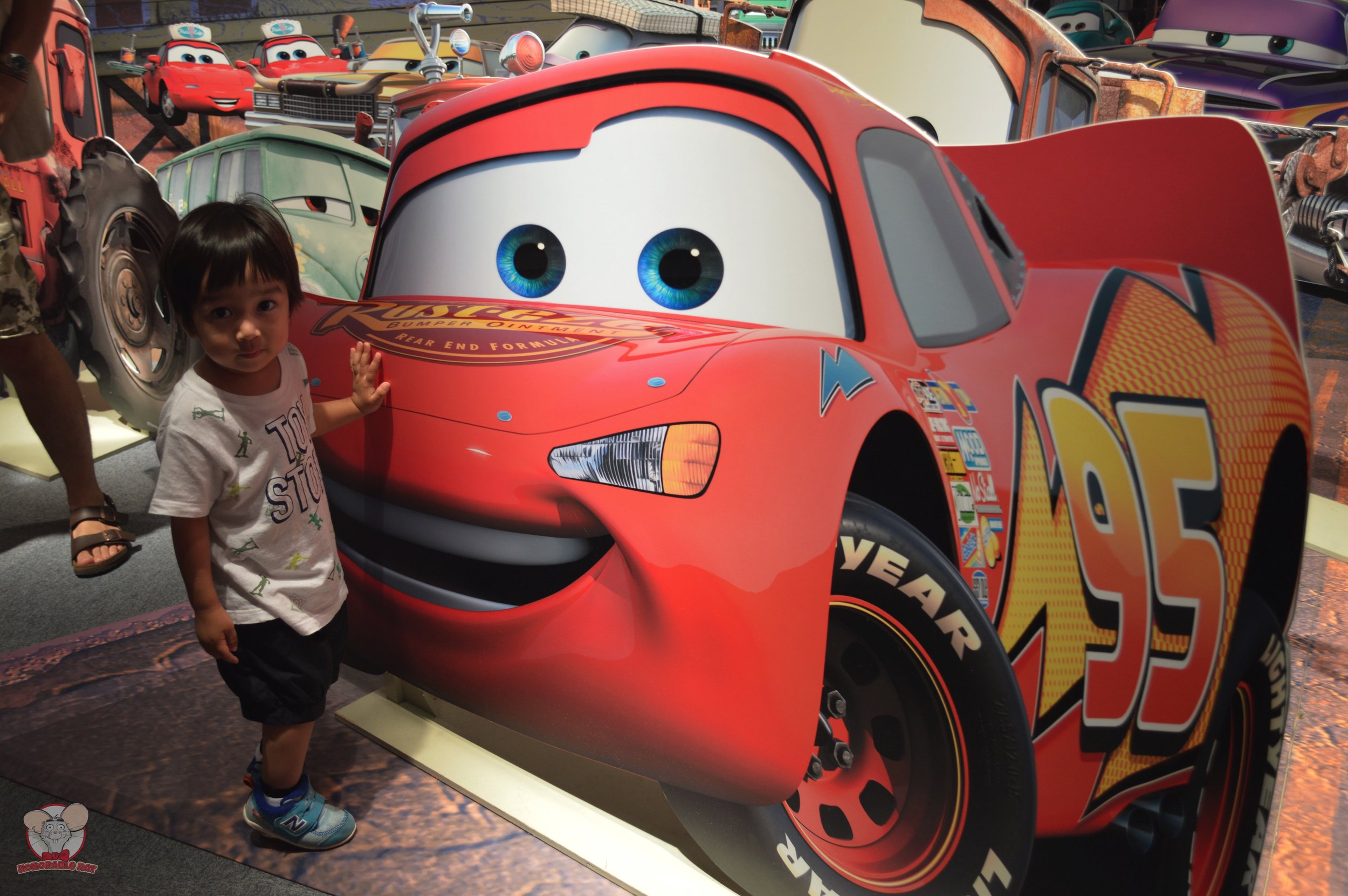 Haku with Lightning McQueen