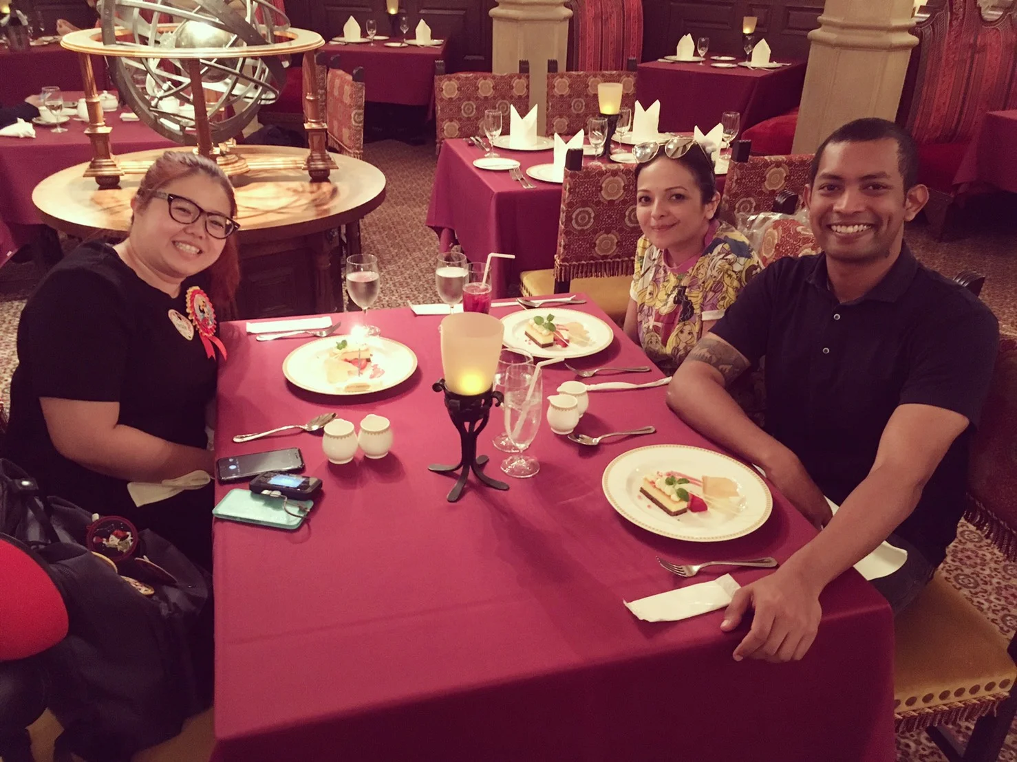 A special birthday lunch for a fellow Disney fan at Magellan’s!