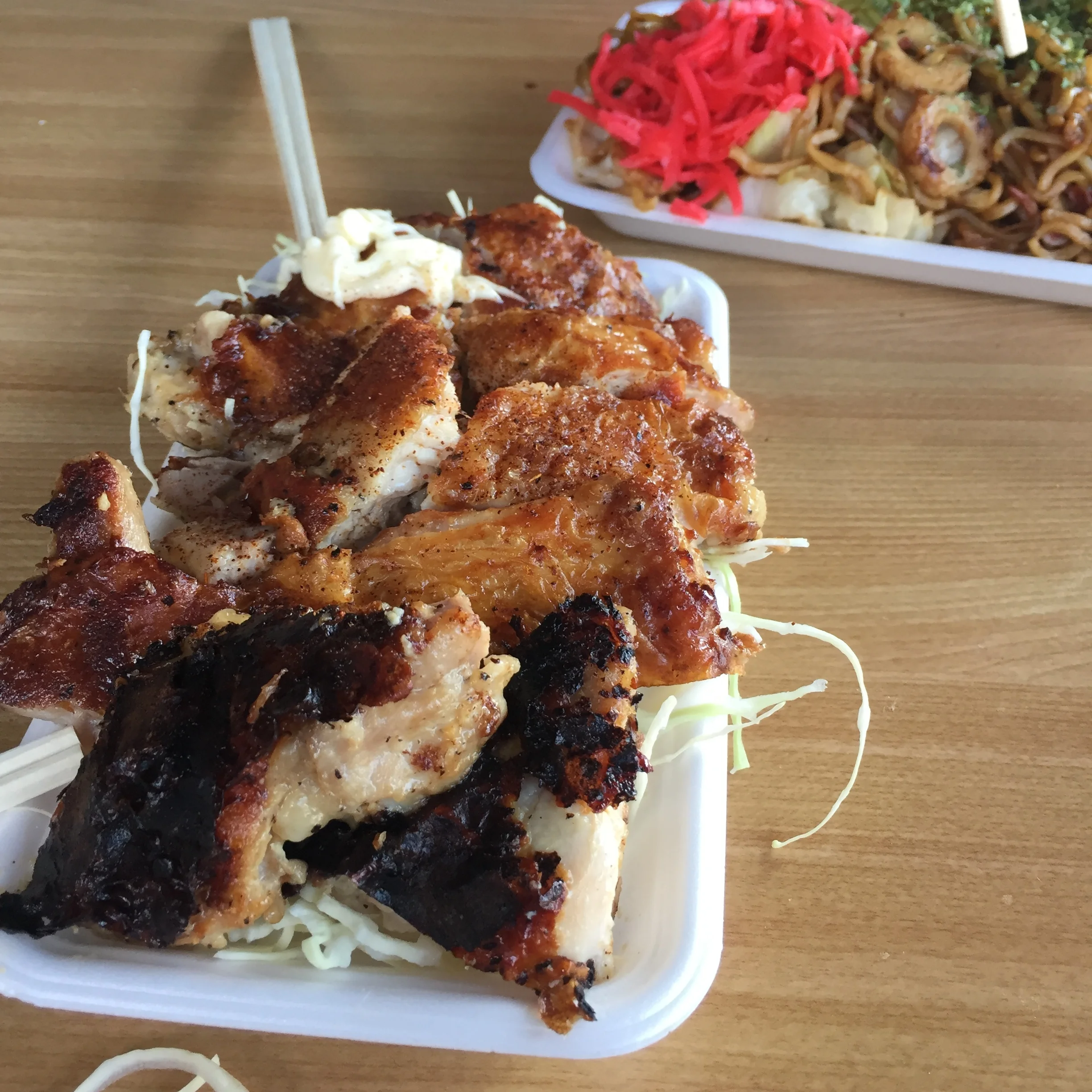 The photo may not be the best, but that chicken, I swear, sent me right up to heaven.
