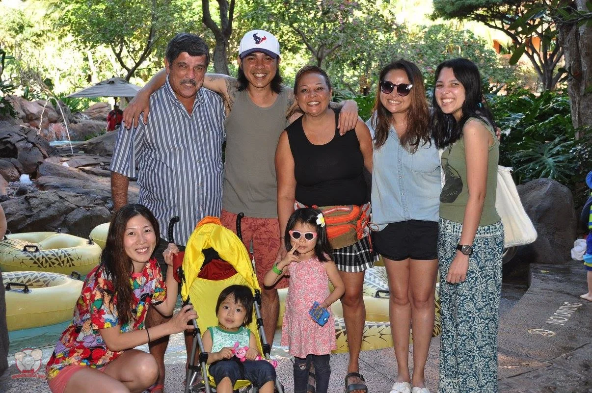 3 generations of ratty behavior, letting loose in Aulani