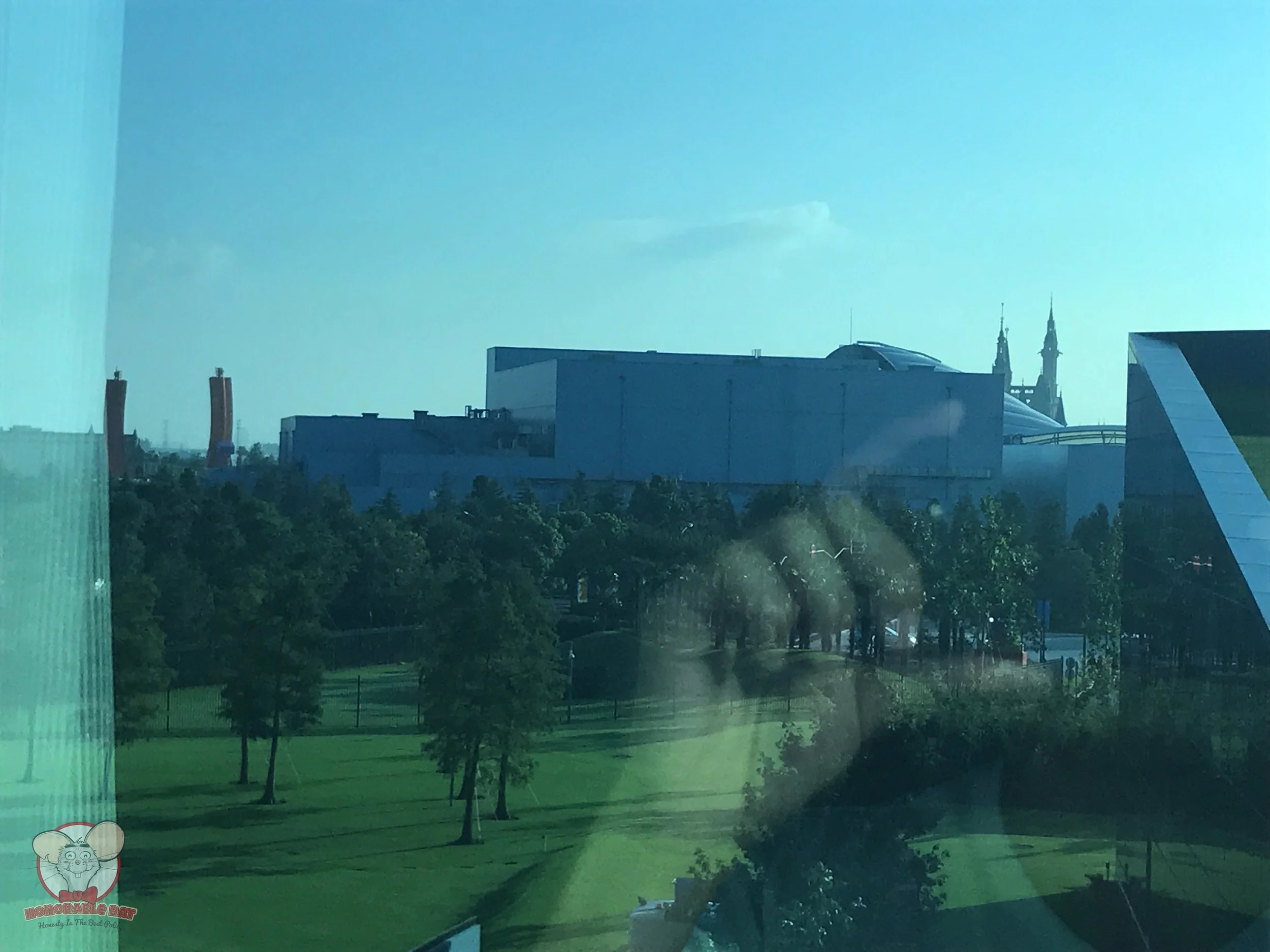 The view from our room