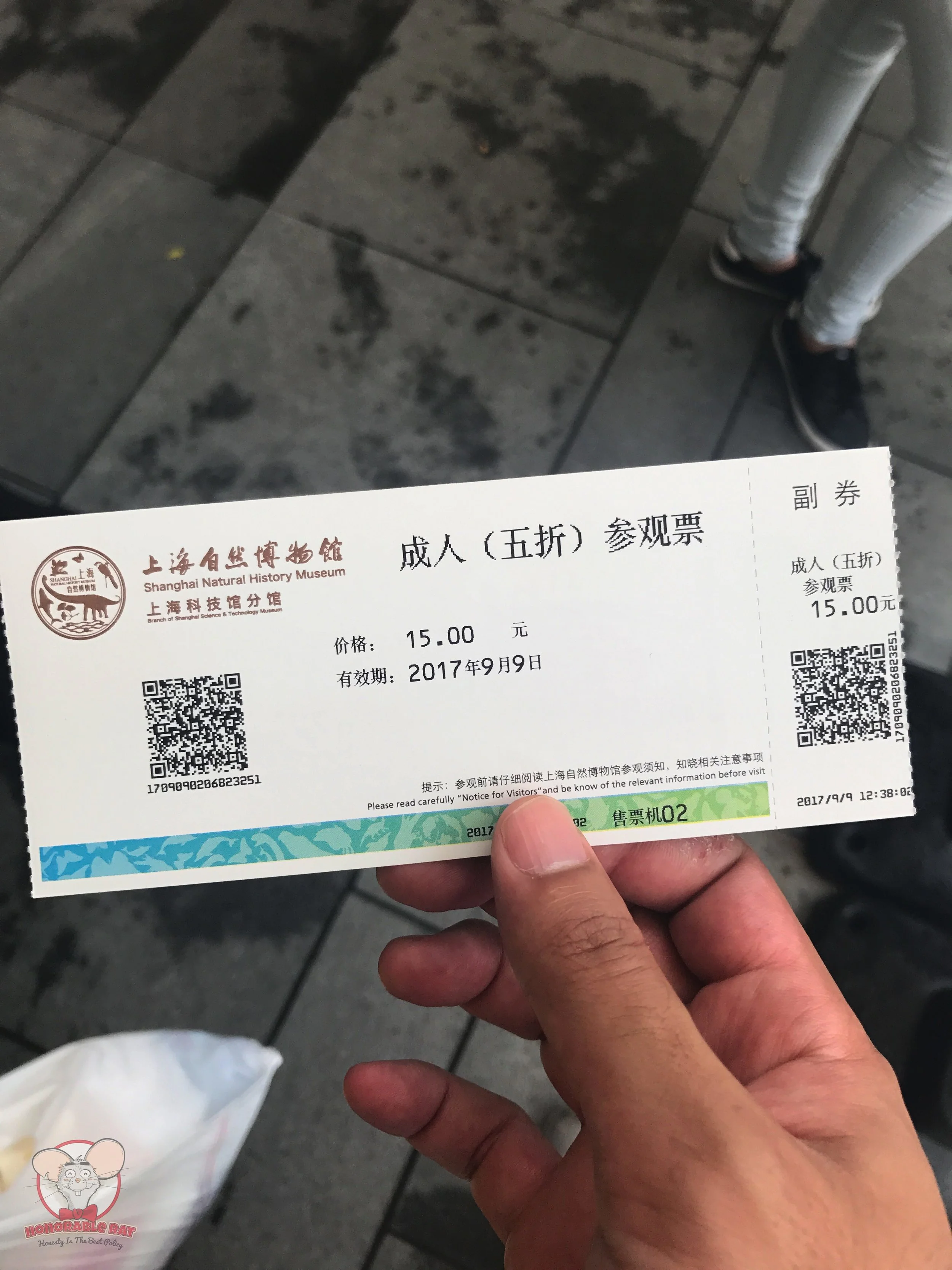 15 Chinese Yuan a pop