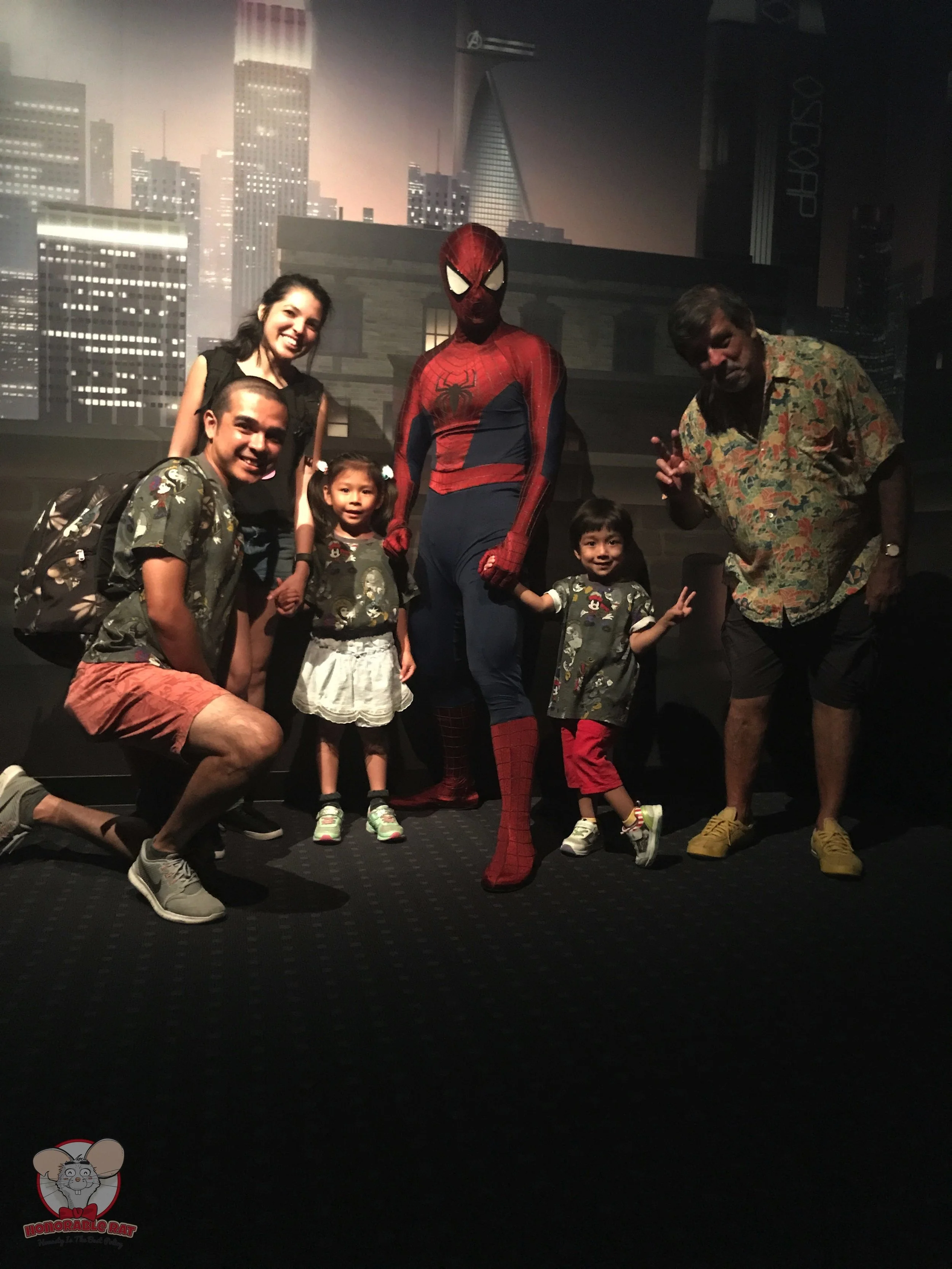 Meeting Spiderman
