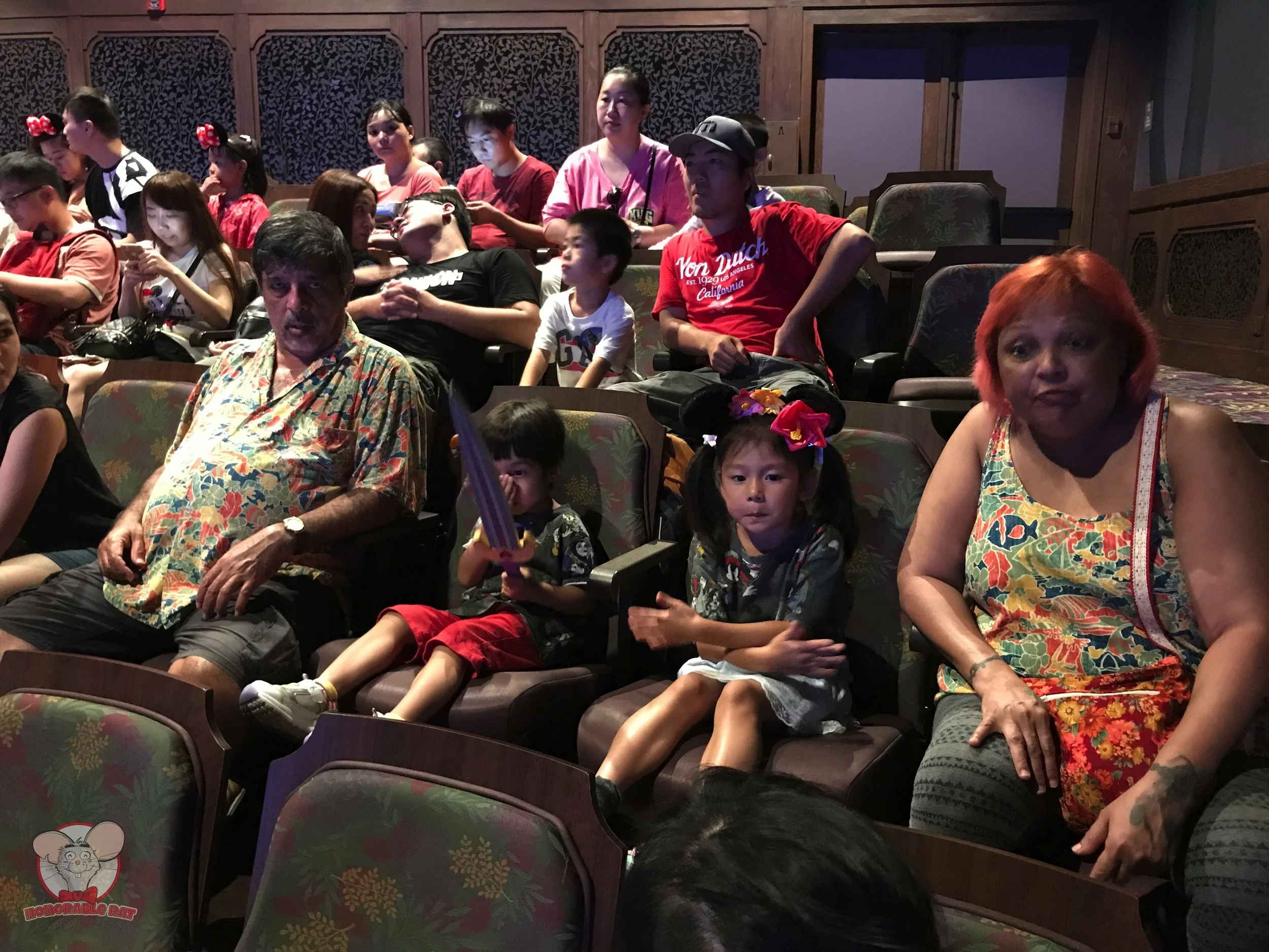 How do you think they felt about the show? Ratketeer, make a guess