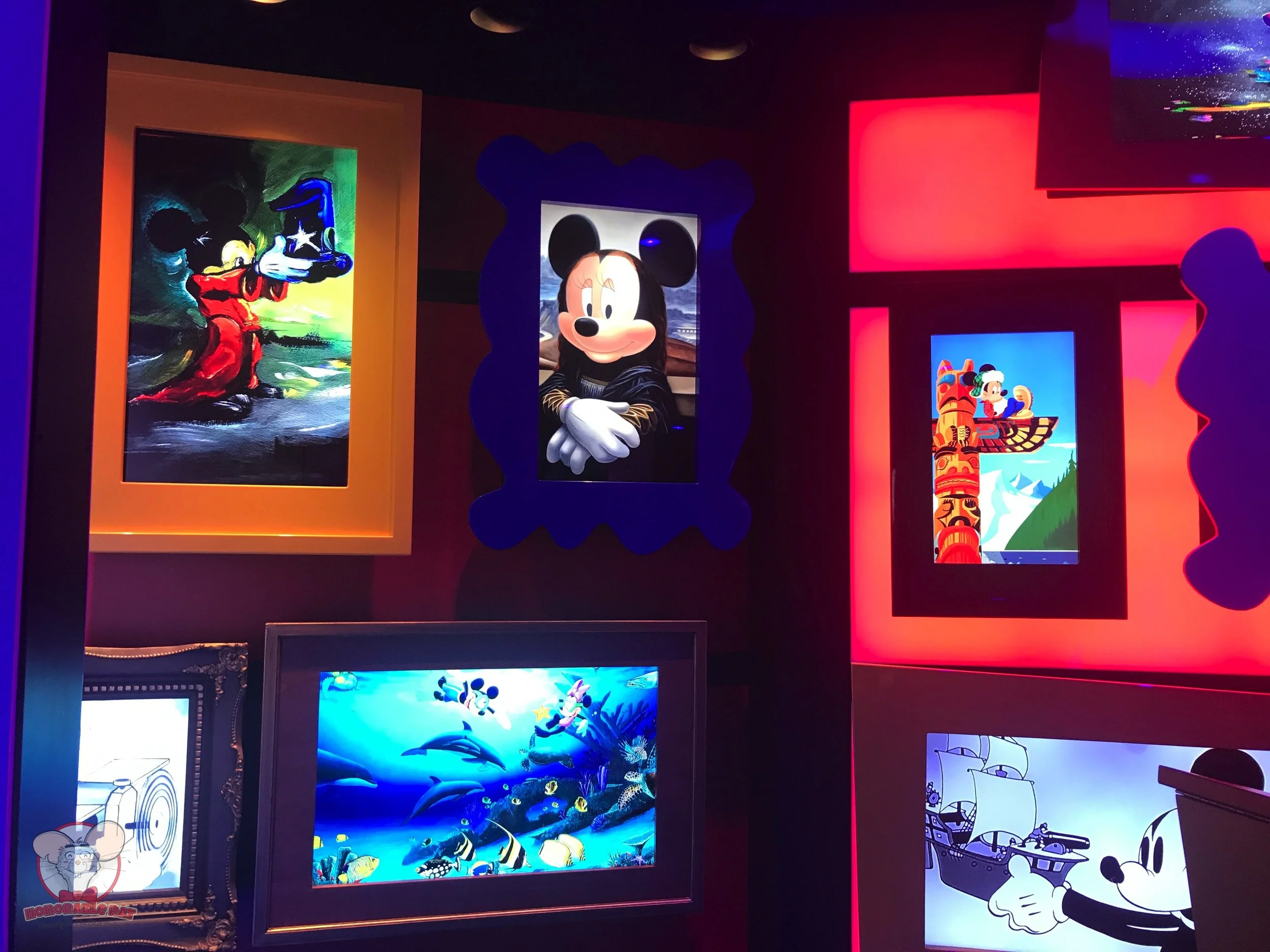 Posters in Mickey's House