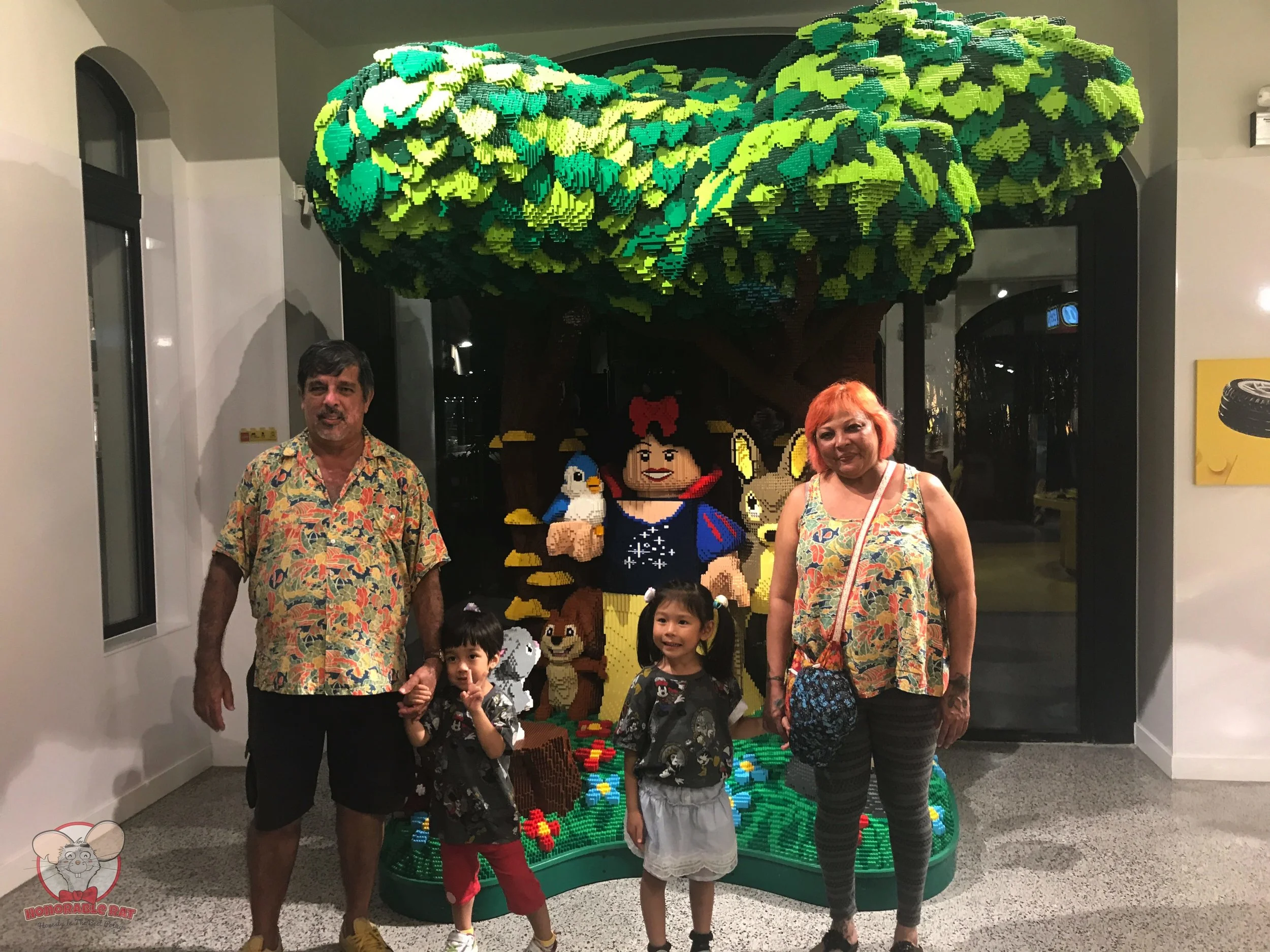 And one last shot for the kids with Grandma and Grandpa
