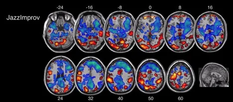 Brain Scans while Jazz Improving