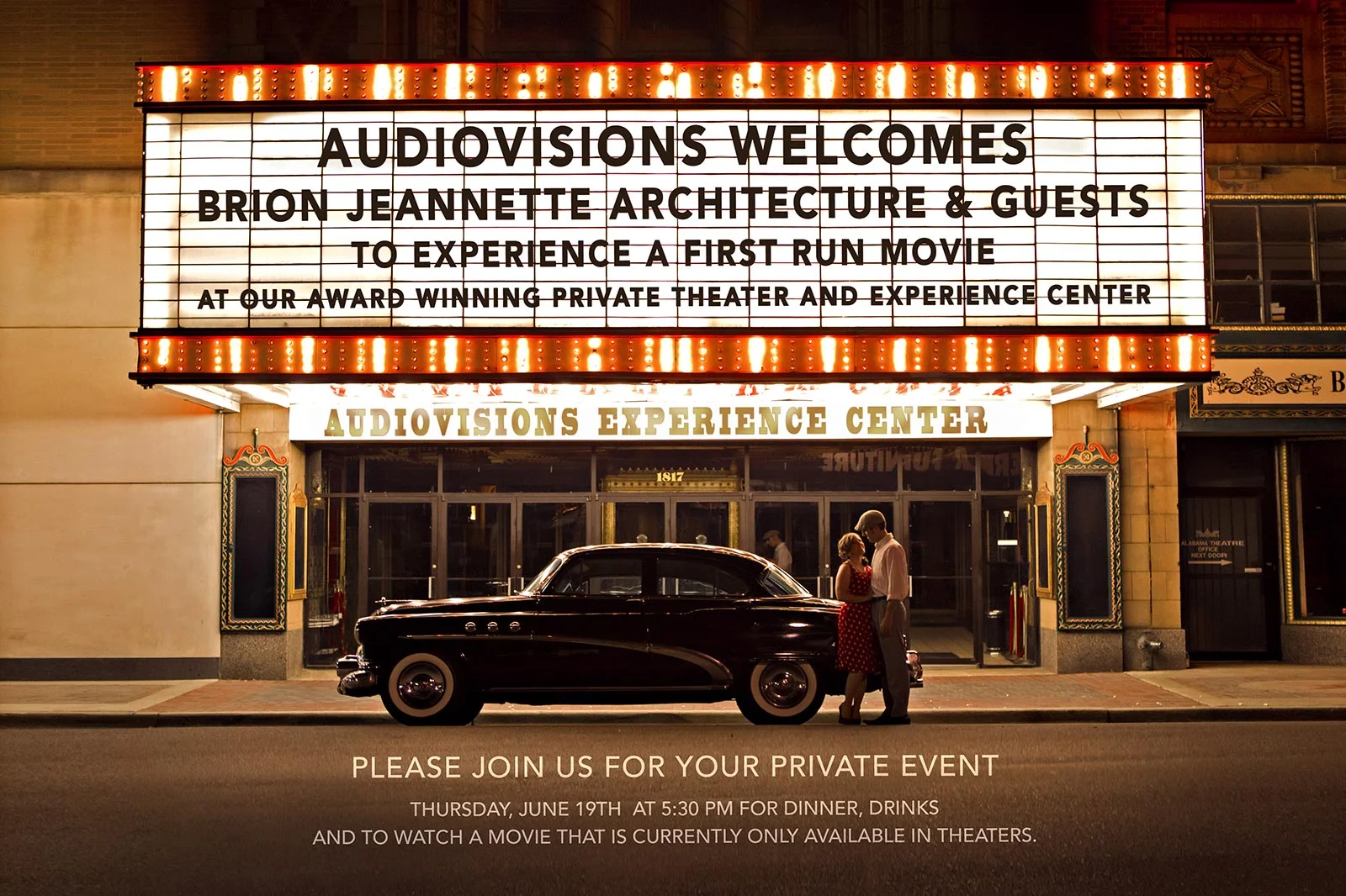2014 Brion Jeannette Architecture Invitation Poster