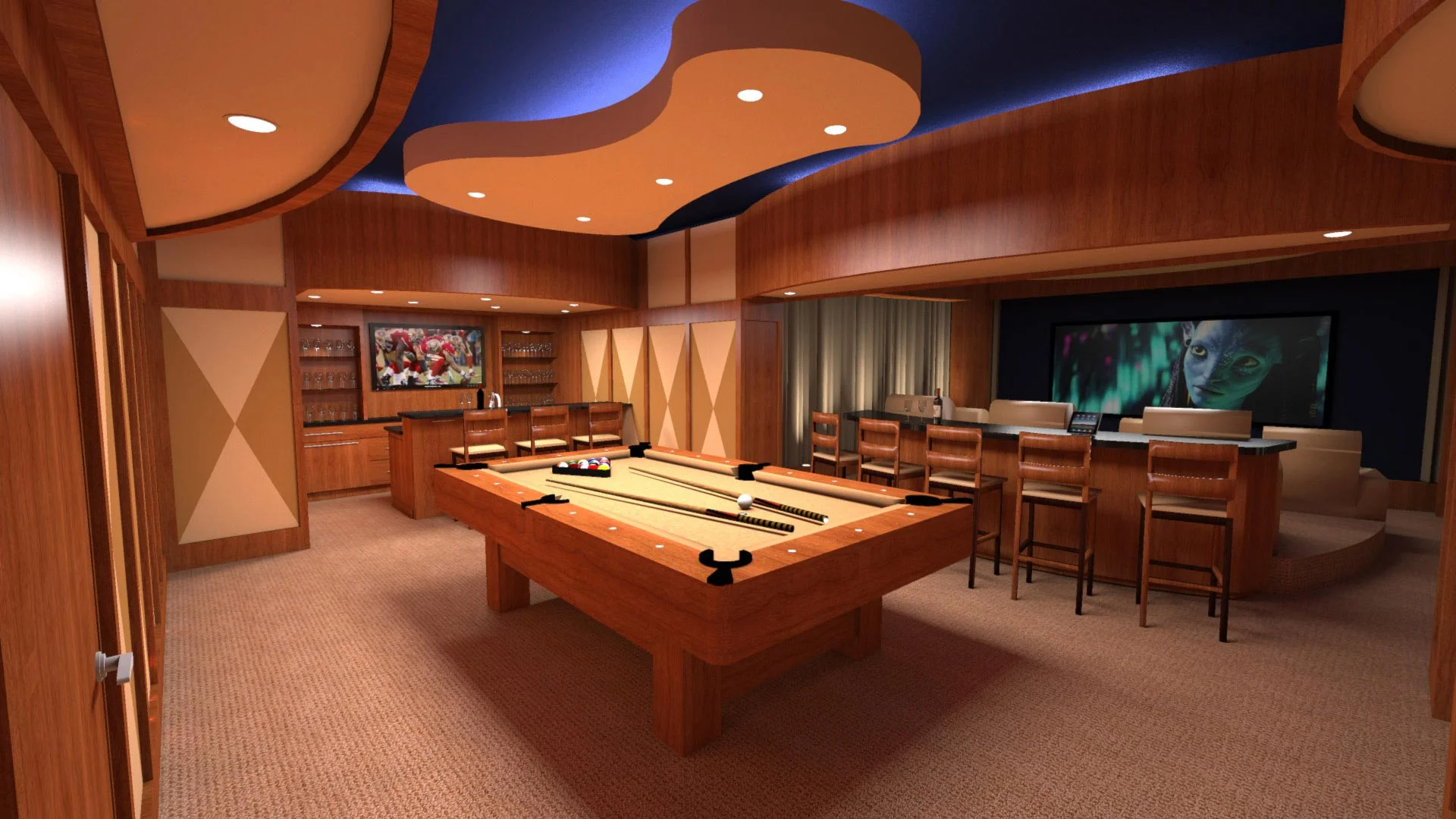 Experience Center 3D Model - Rendered