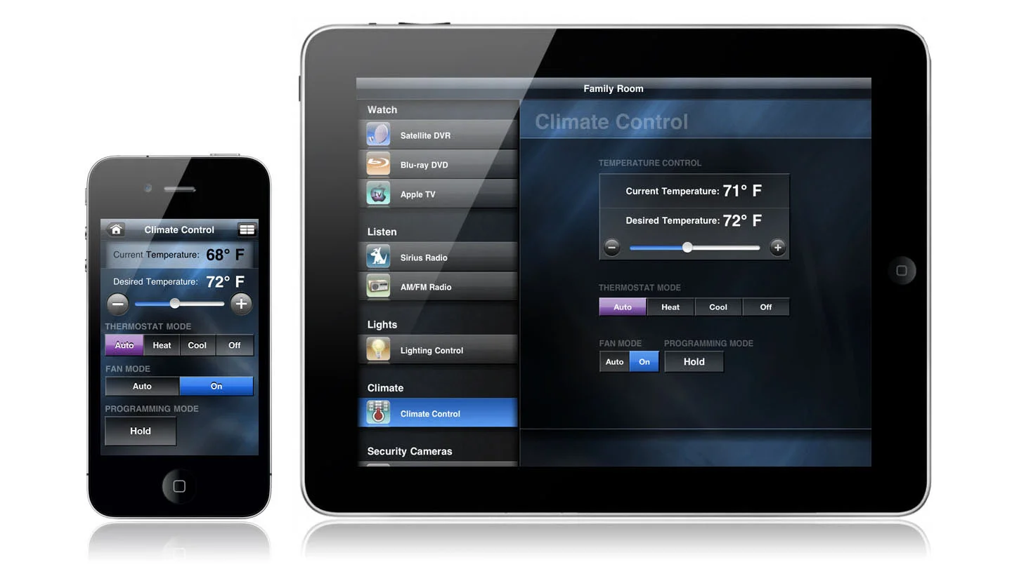 AUDIOVISIONS' Custom iOS app for iPad & iPhone