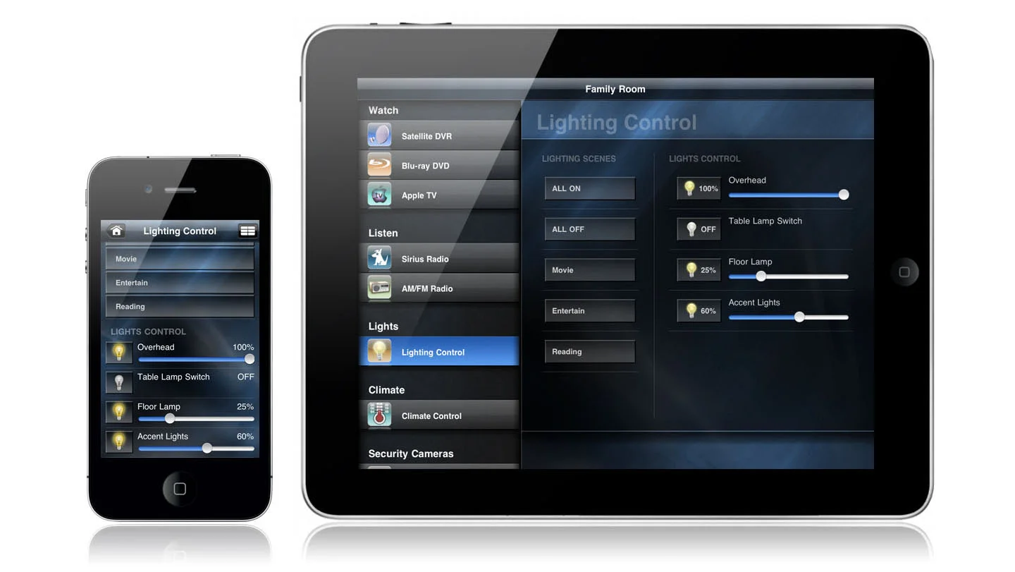 AUDIOVISIONS' Custom iOS app for iPad & iPhone