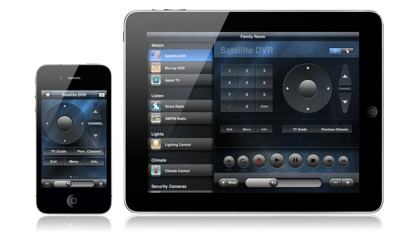 AUDIOVISIONS' Custom iOS app for iPad & iPhone