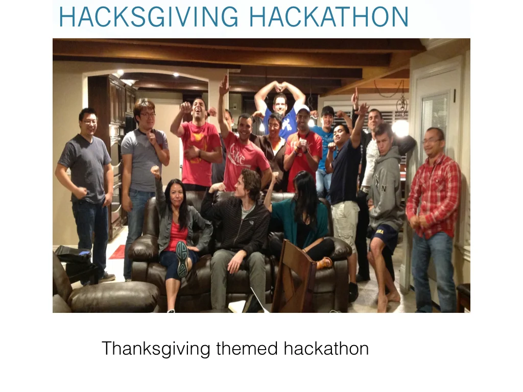 HacksGiving Hackathon for Thanksgiving