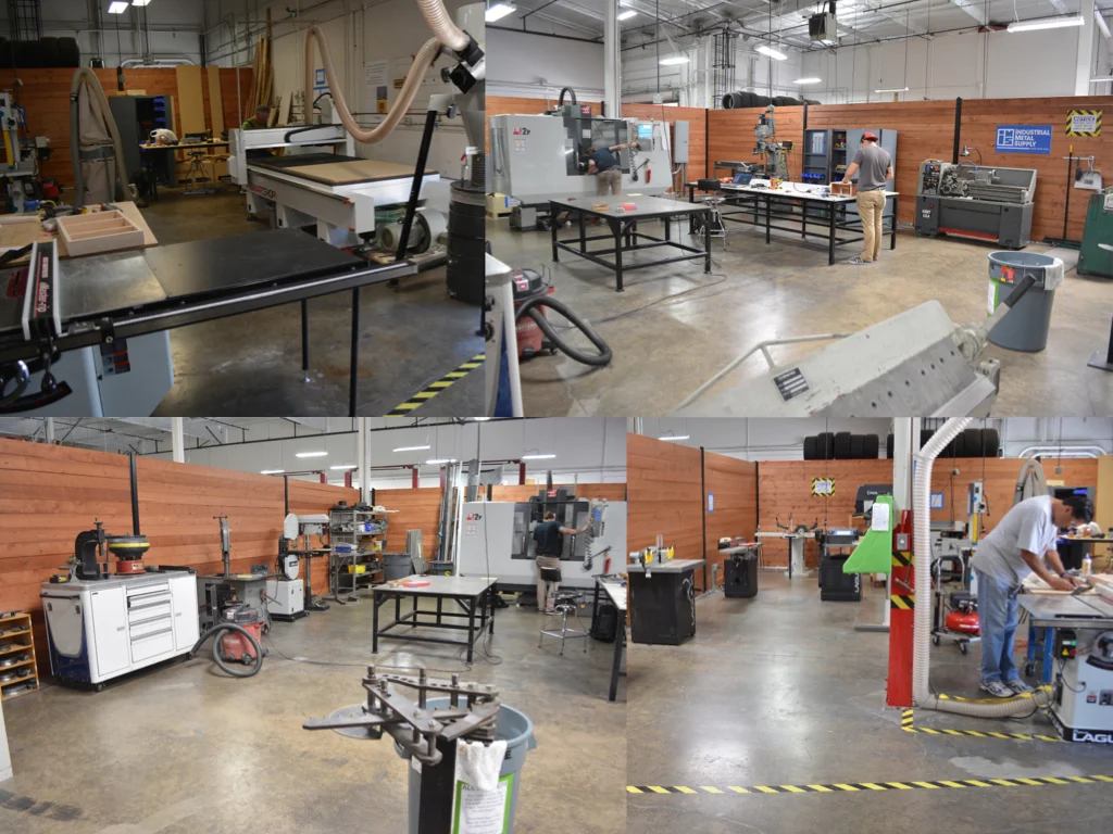 Our local Makerspace - This is where we turn ideas into physical products using advanced manufacuring