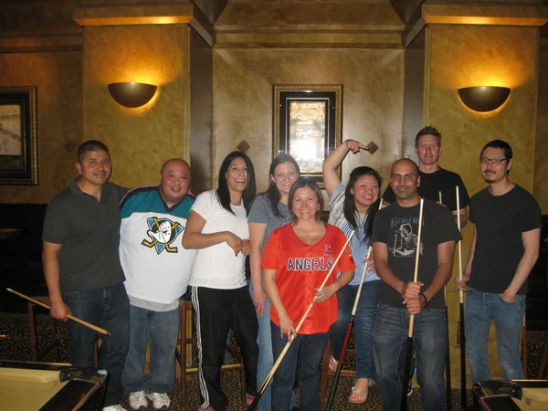 Won a $100 cue in a local pool tournament