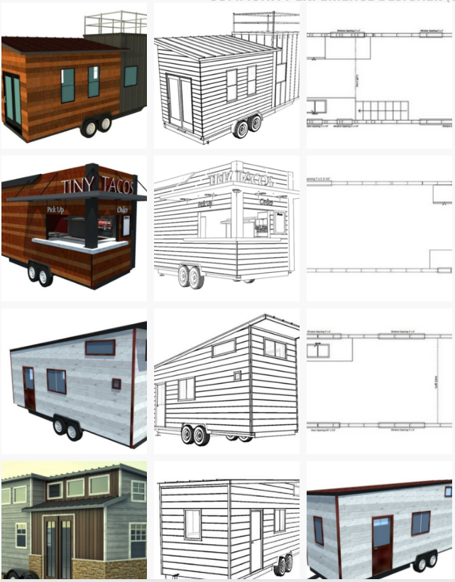 Examples of alternate TinyHome designs, Which design do you like and why?