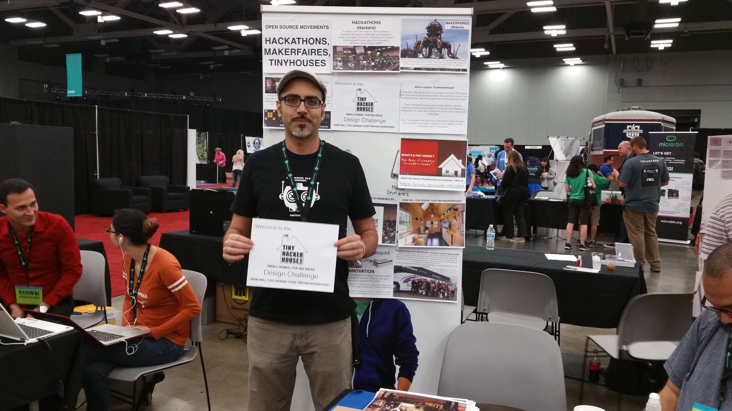 Reminiscing #SXSW #SXSWEDU #2017 exhibiting #TinyHackerHouse #Community #Design Challenge
