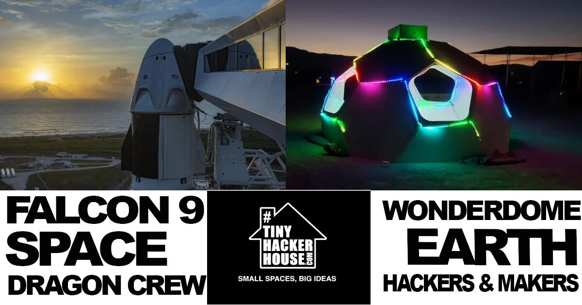 TinyHackerHouse launches campaign to connect collaborators via streaming video during NASA/ SpaceX rocket launch