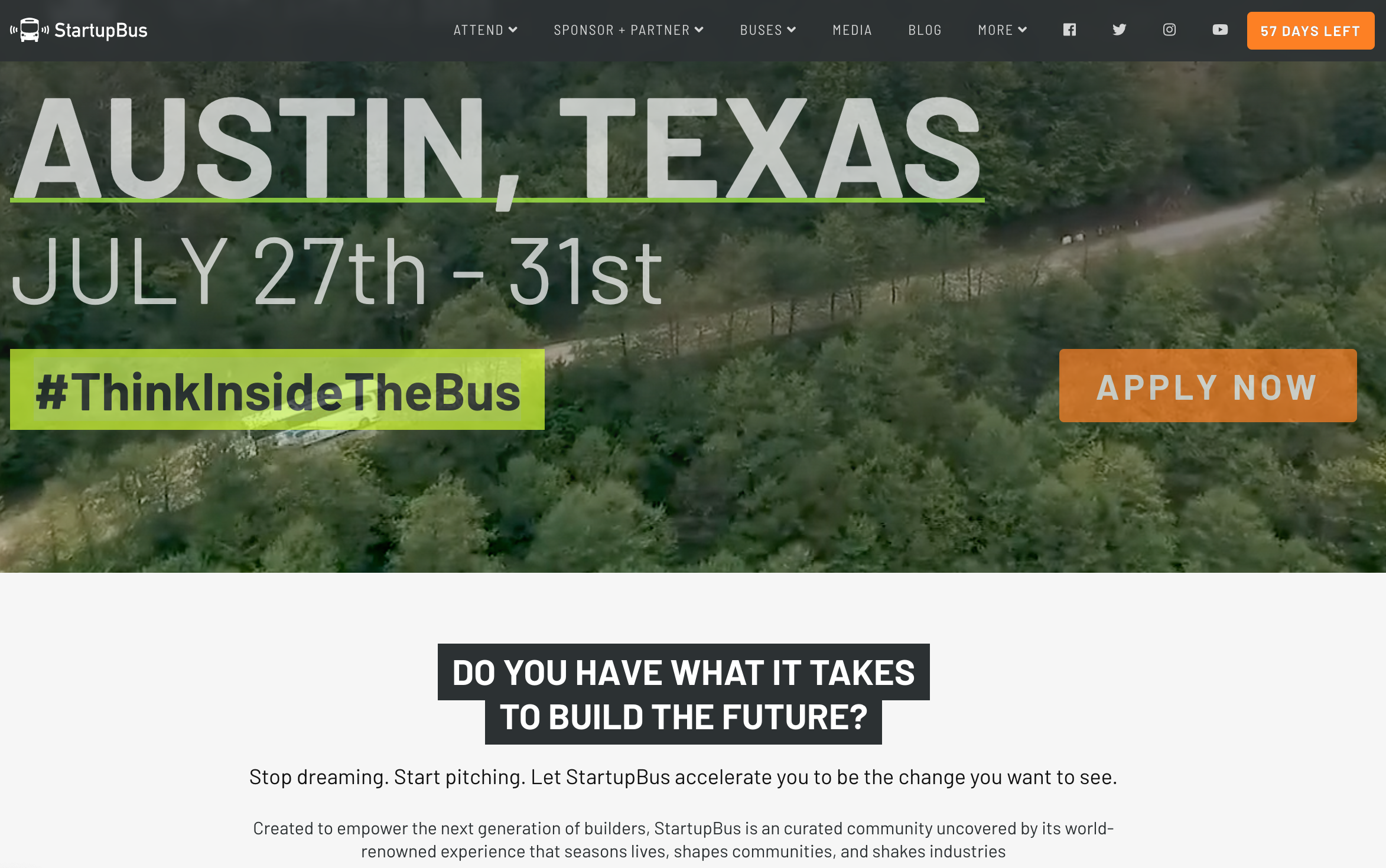 Get ready for Startupbus 2022 in Austin, TX