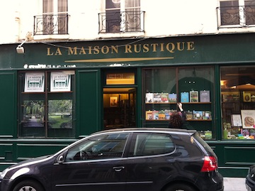 My fave bookshop in the world - only gardening books!