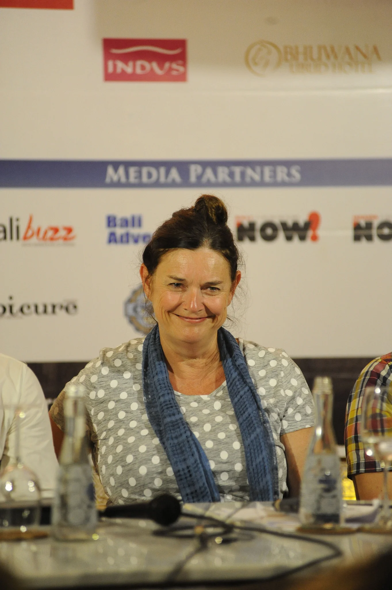 The lovely Australian playwright Hannie Rayson. She has a memoir coming out with Text in 2015 so stay tuned ...