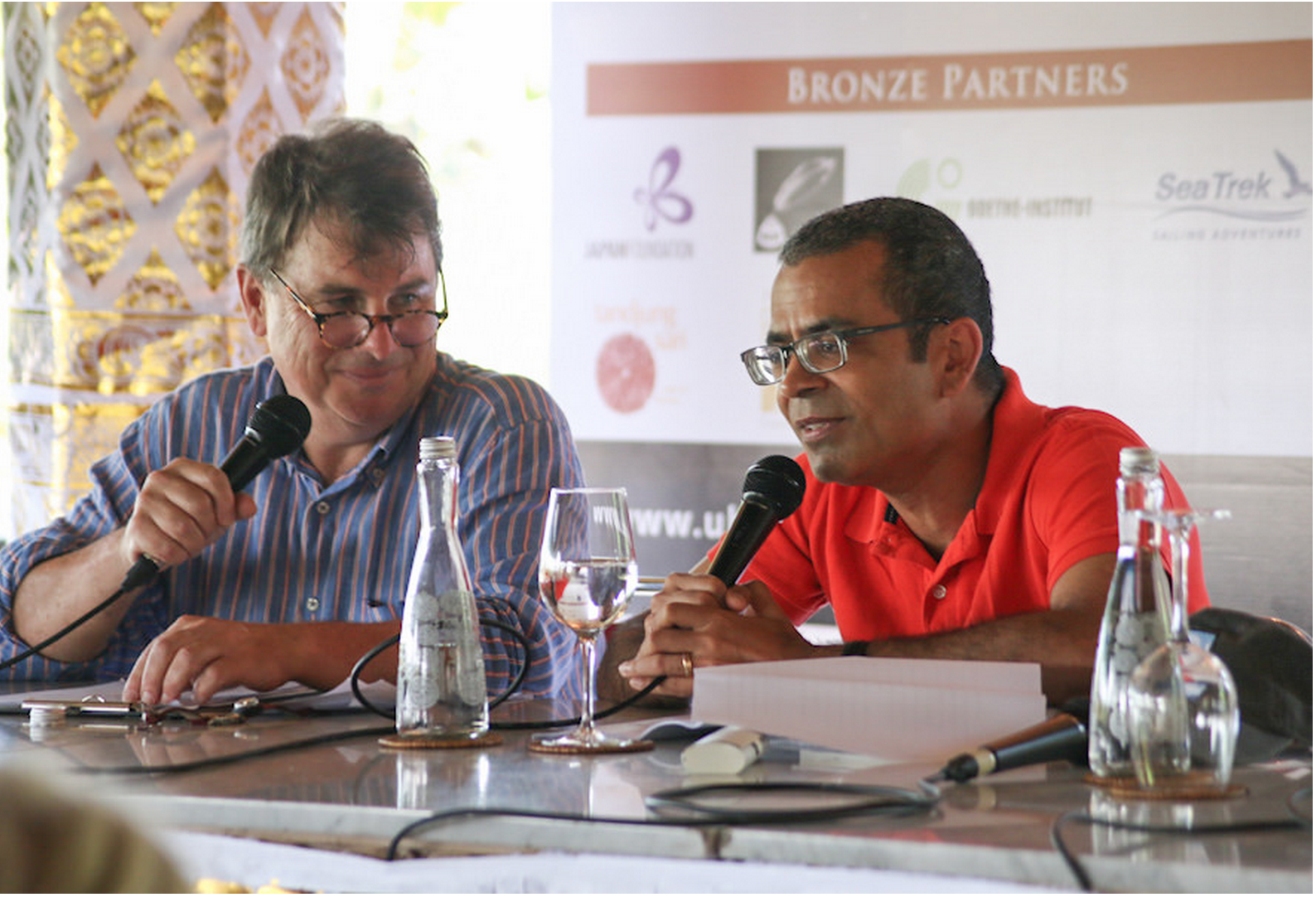 My favourite session from Ubud Writers and Readers Festival 2014: Akhil Sharma in conversation with lovely Michael Cathcart, broadcast on ABC Radio National's Books and Arts Daily. You must listen to it here