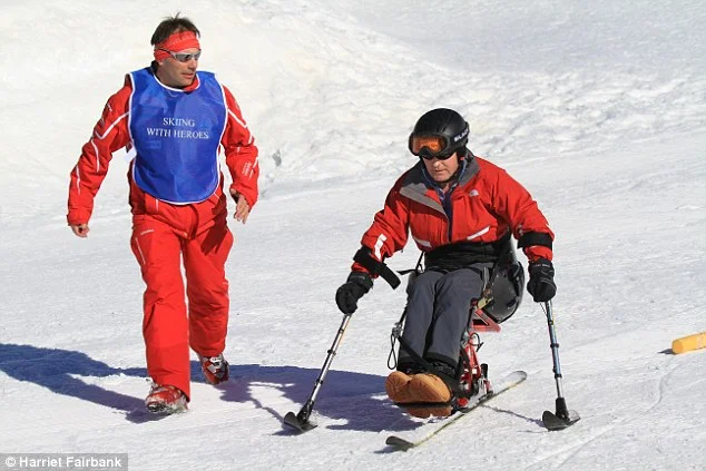 'Skiing With Heroes' - published by the press