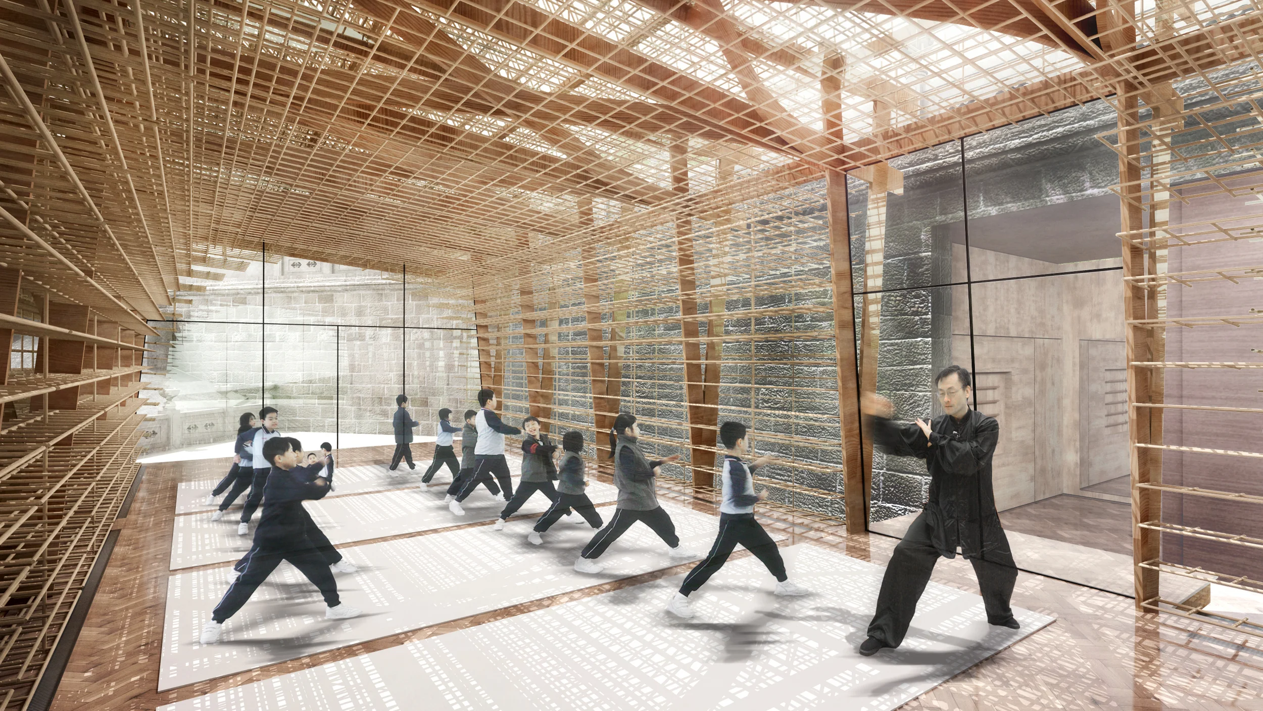 Interior Training Area