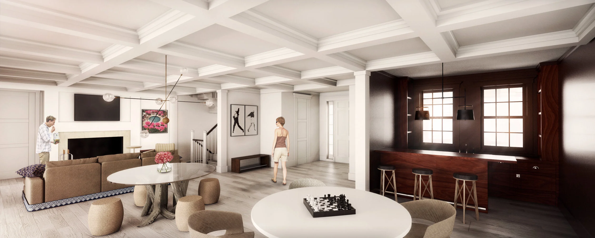 Living Space / Bar Area